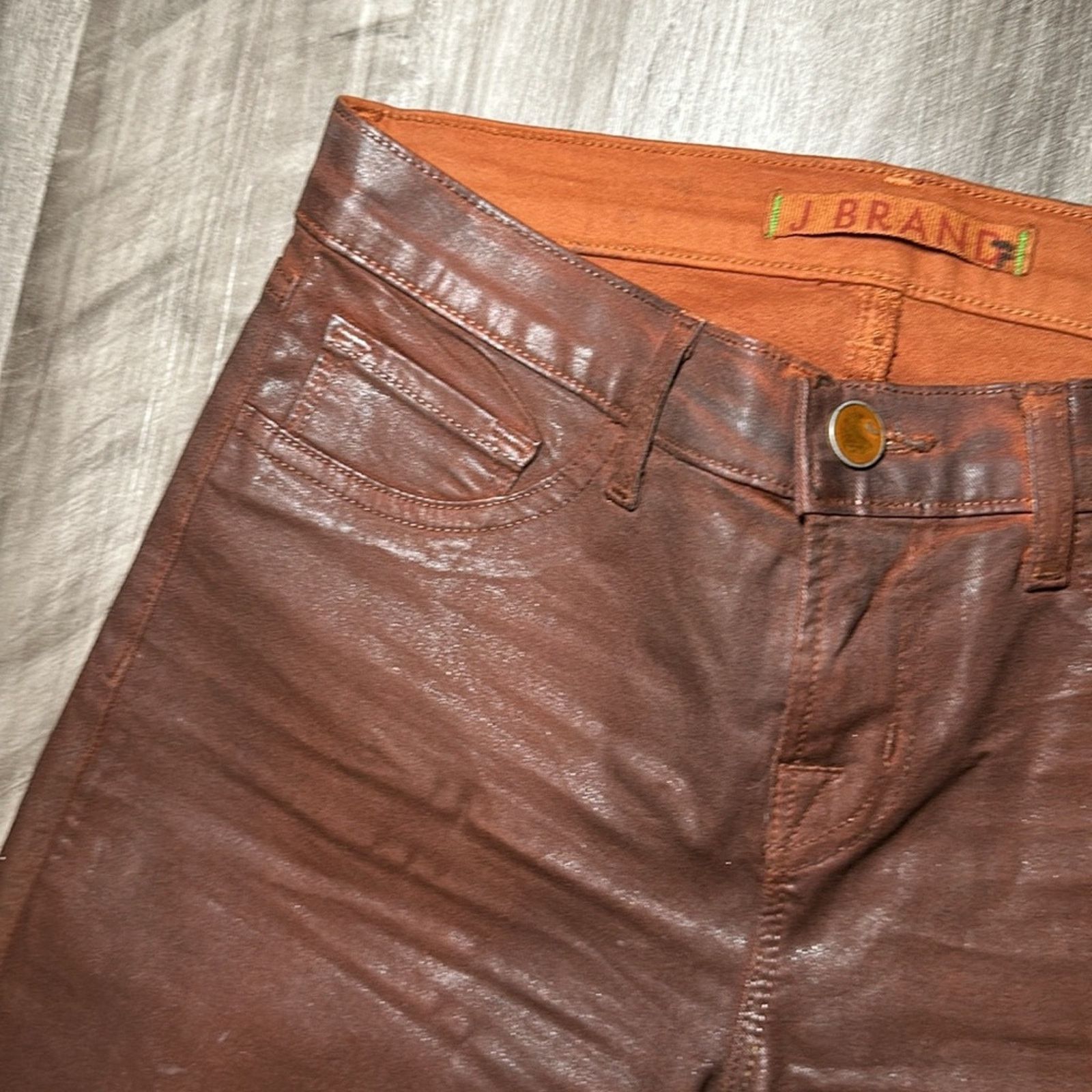 J Brand J Brand Pencil Leg Skinny Coated Jeans - 26 Size 26" / US 2 / IT 38 - 5 Thumbnail