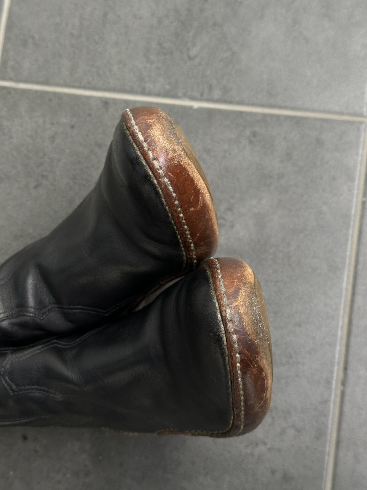 Maison Margiela Maison Margiela runway F/W 2015 Replica Western Boot 70’s Size US 8 / IT 38 - 11 Thumbnail