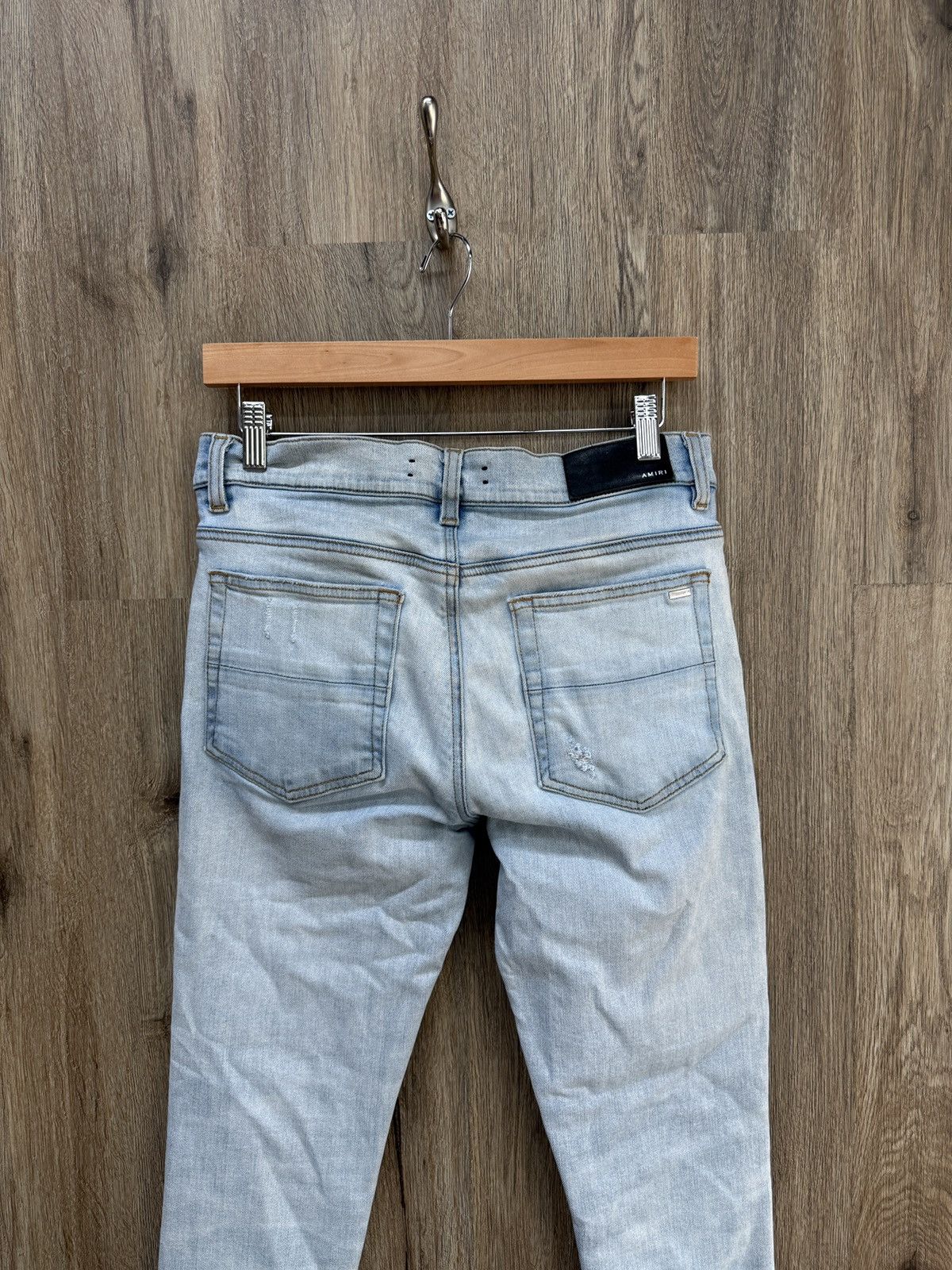 Amiri Amiri Blue Bandana Jeans Size US 30 / EU 46 - 7 Thumbnail