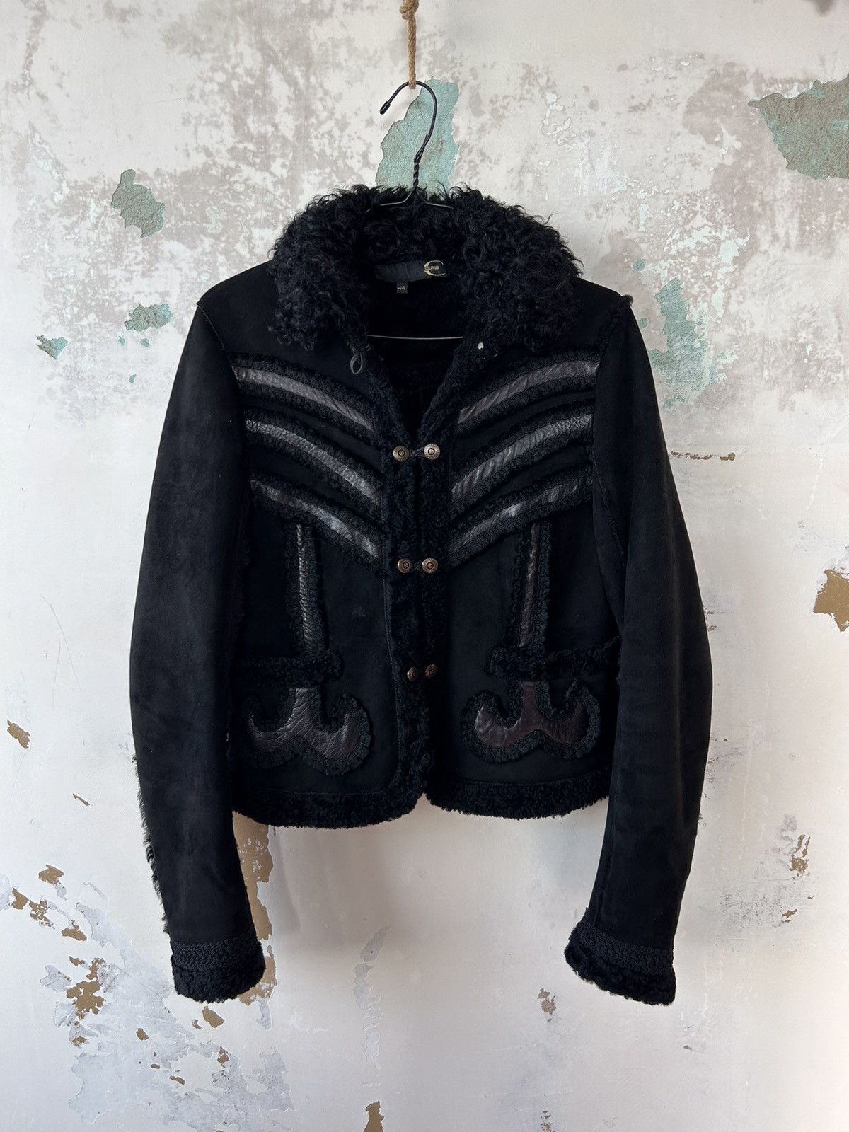Just Cavalli × Roberto Cavalli ROBERTO CABALLI FUR JACKET VINTAGE Size M / US 6-8 / IT 42-44 - 1 Thumbnail