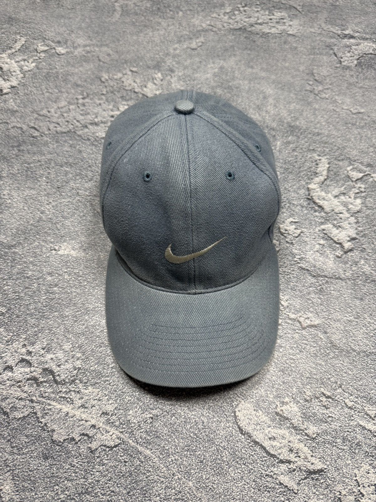 Nike × Vintage Nike Vintage Hat Cap Center Swoosh Size ONE SIZE - 3 Thumbnail