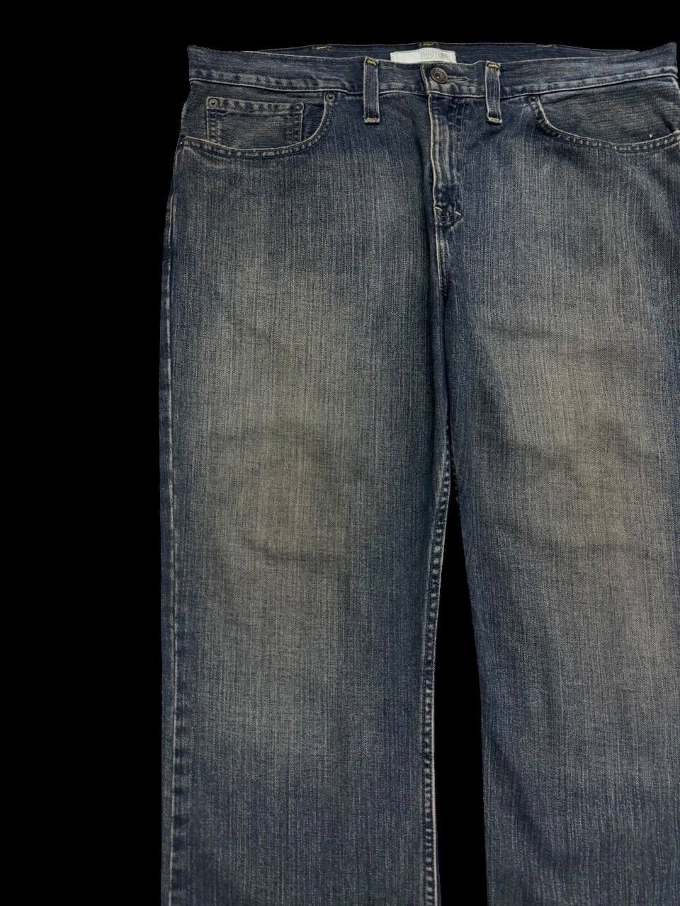 Japanese Brand Waist-36 FLARE 90s Style Route Rusty Mudwash Sick Jeans Size US 36 / EU 52 - 5 Thumbnail