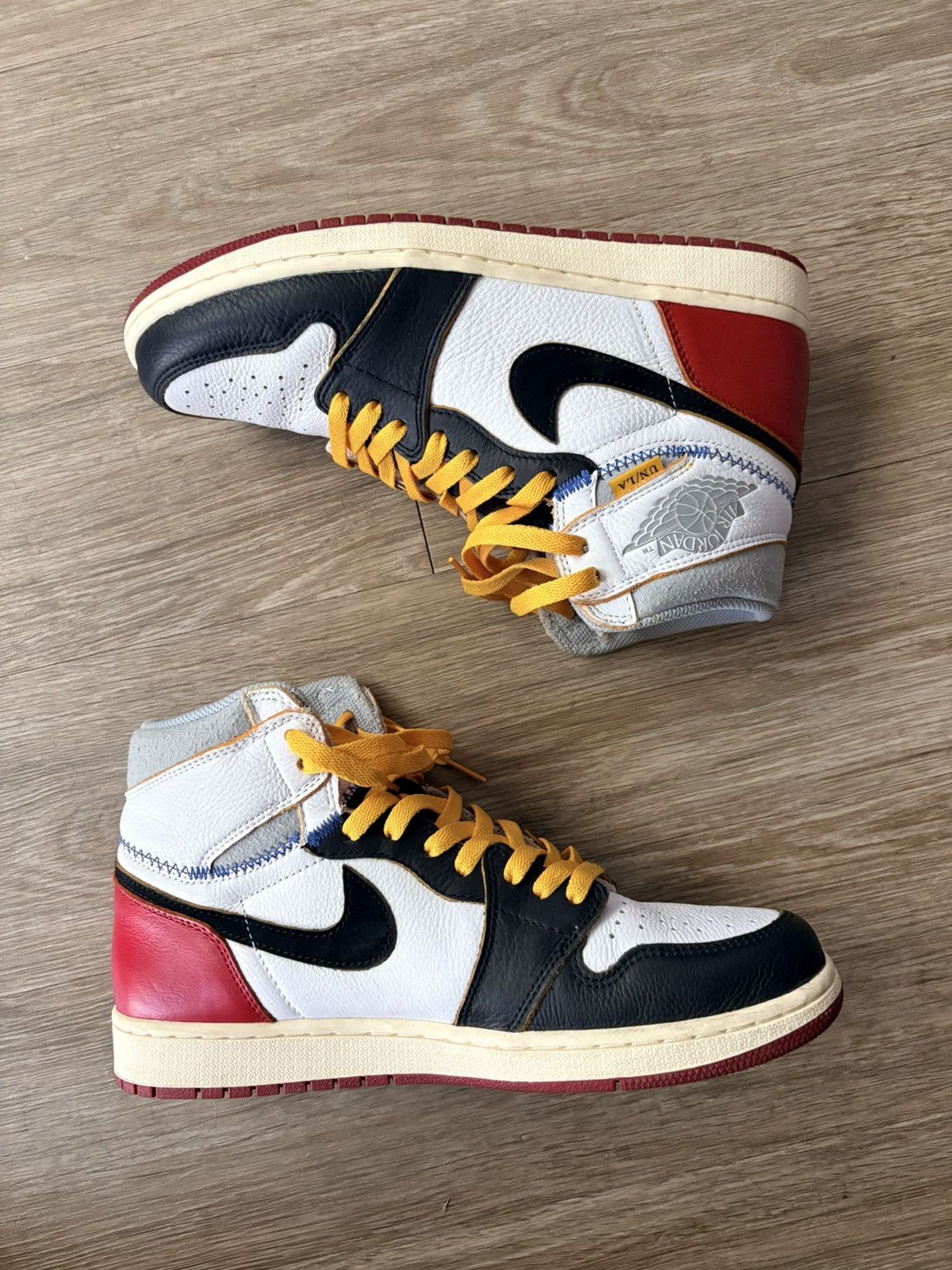 Jordan Brand × Union LA Union Jordan 1 Black Toe Size US 10.5 / EU 43-44 - 2 Thumbnail