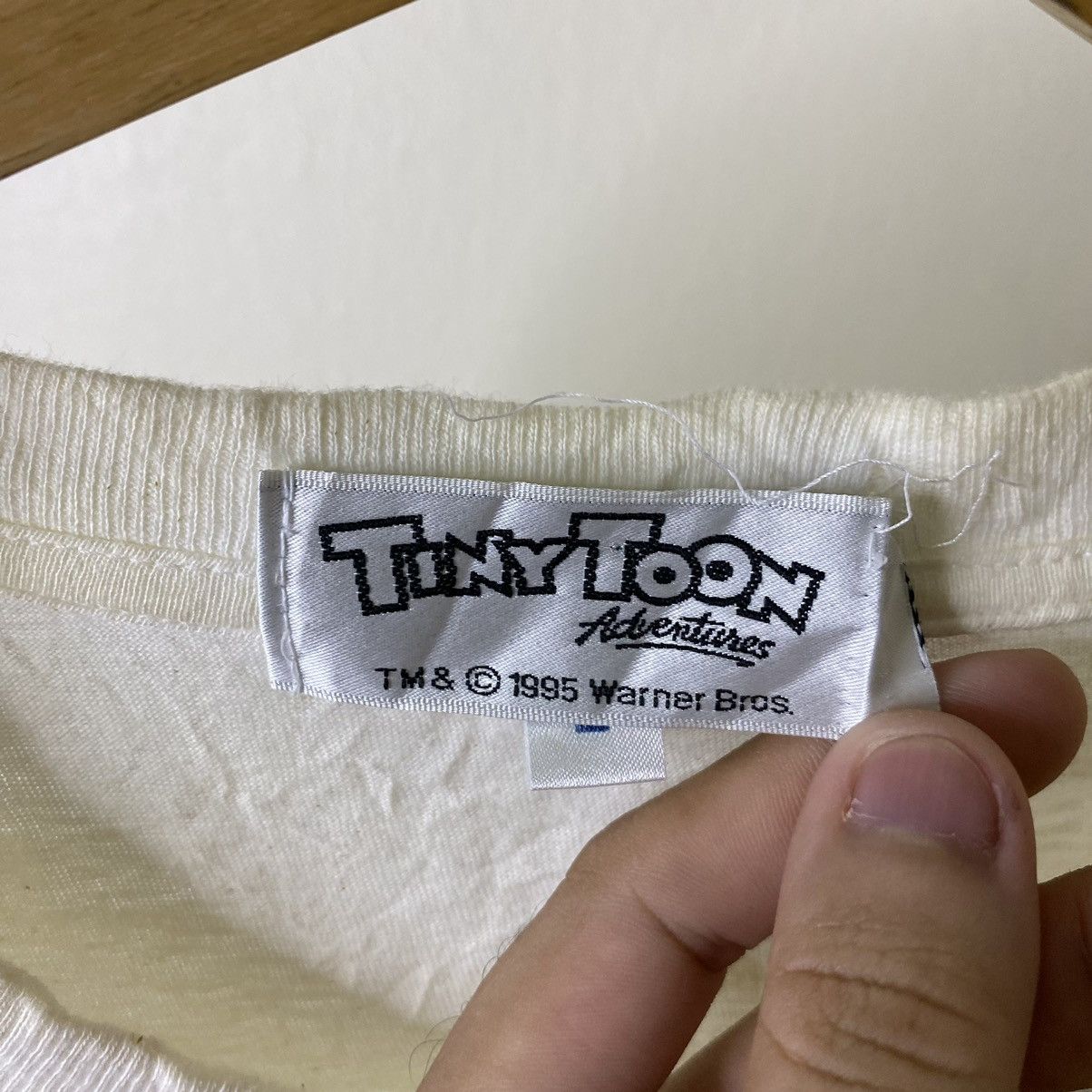 Warner Bros 1994 Furball Tiny Toon Adventures Animated Series Promo Tee Size US L / EU 52-54 / 3 - 5 Thumbnail