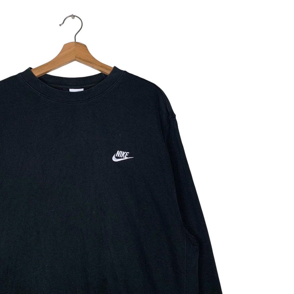 Nike NIKE White Tag Small Logo Sweatshirt #1536-C69 Size US XXL / EU 58 / 5 - 5 Thumbnail