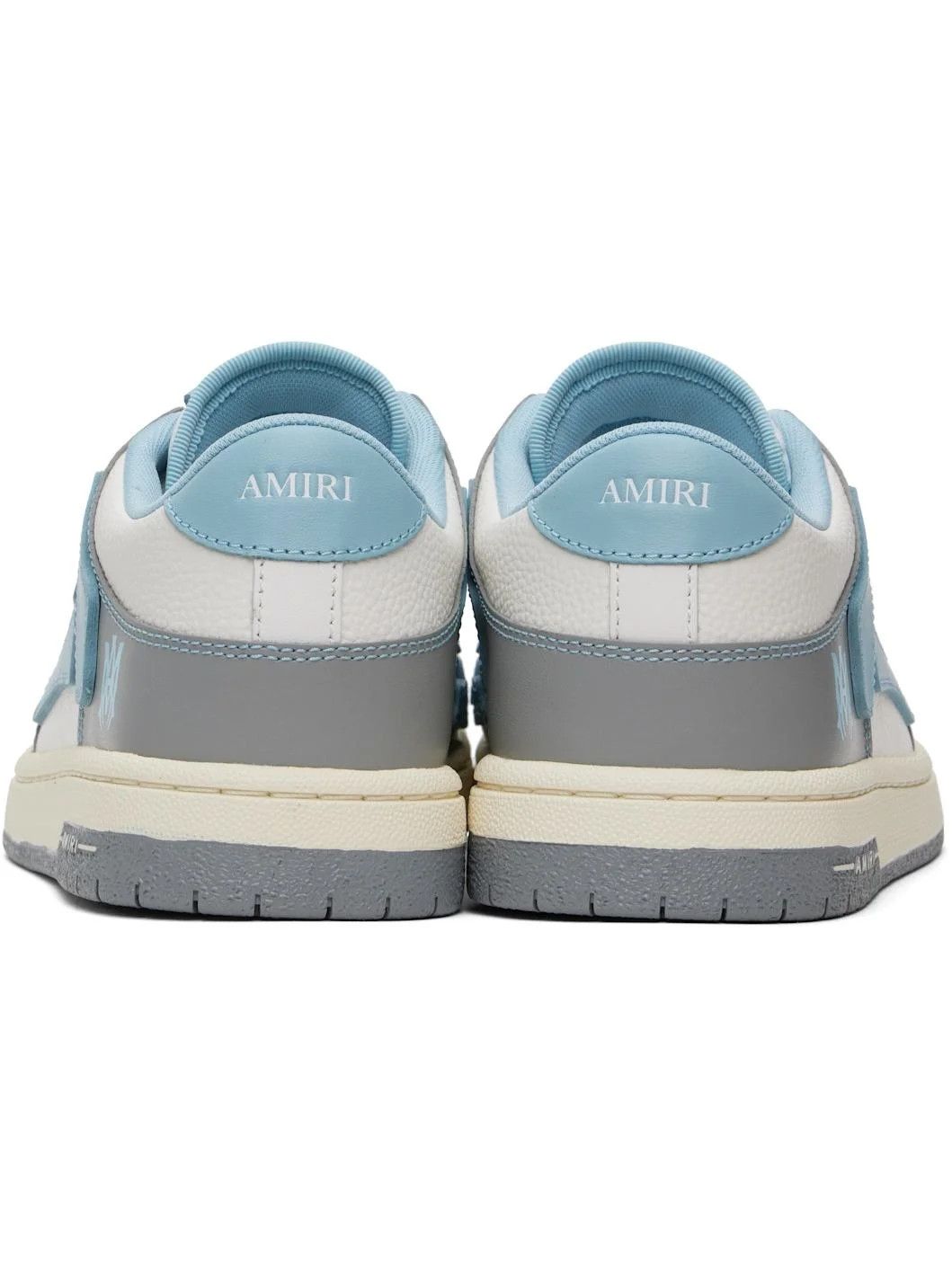 Amiri o1s1wg110426 Varsity Skel Low-Top Sneakers in Multicolor Size US 13 / EU 46 - 2 Thumbnail