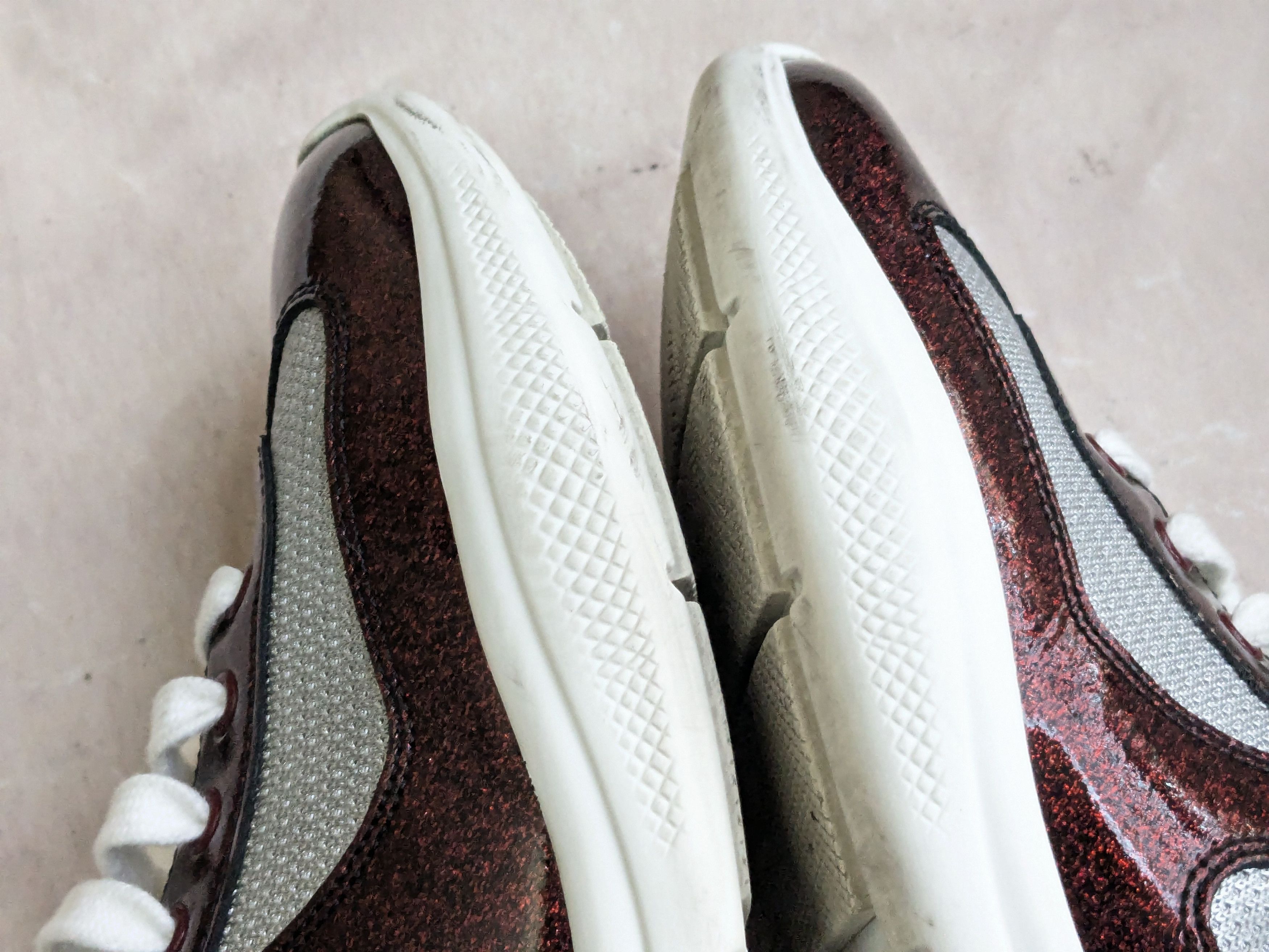 Prada Prada America's Cup Sneakers 11.5 Glitter Red Size US 11.5 / EU 44-45 - 8 Thumbnail