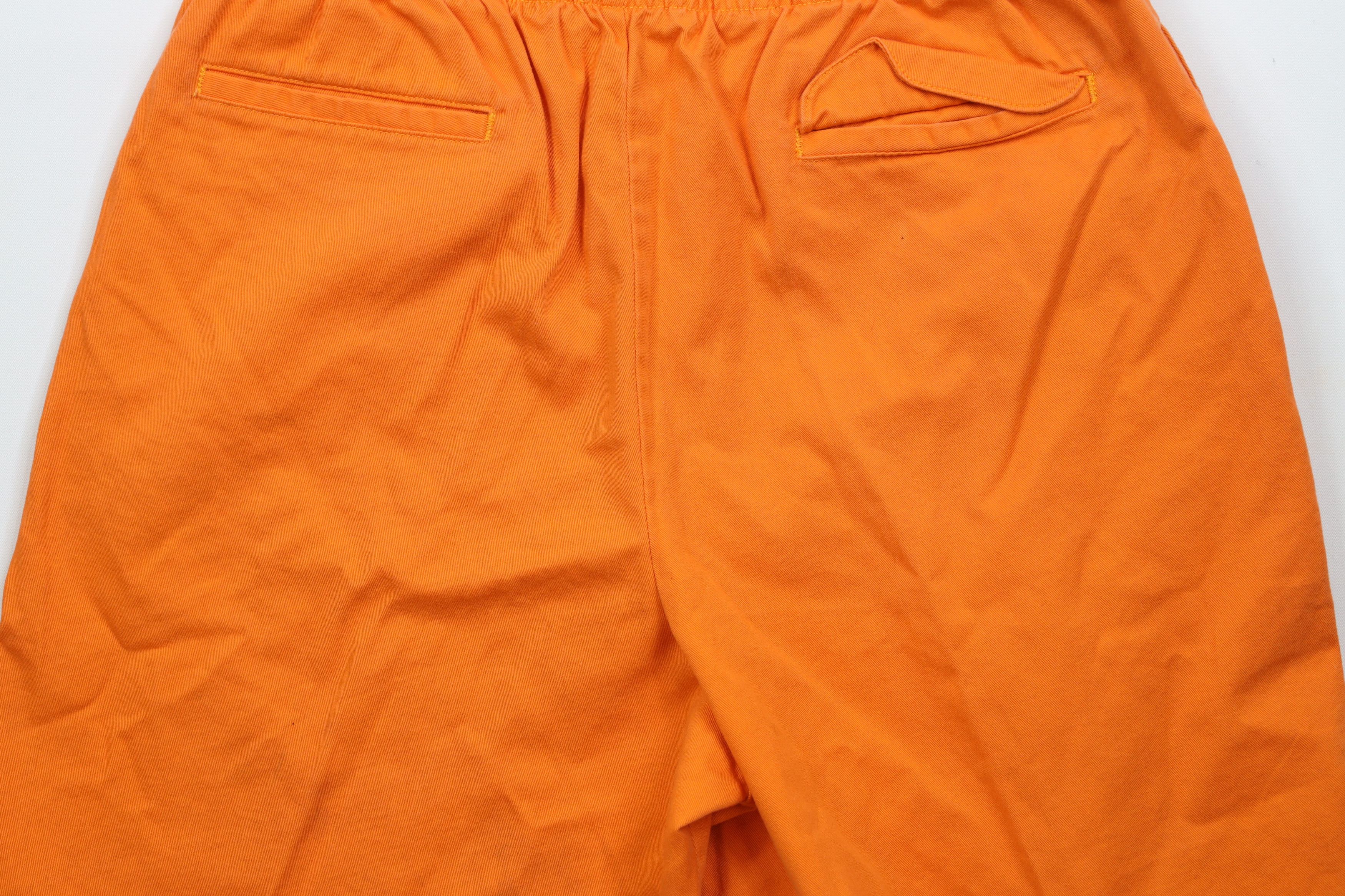 J.Crew × Vintage Vintage 90s J Crew Cotton Above Knee Shorts Orange USA Size US 34 / EU 50 - 12 Thumbnail