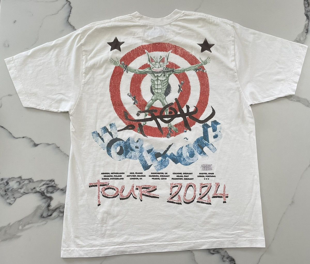 Travis Scott Travis Scott Circus Maximus Euro 2024 Tour Merch Shirt XL Size US XL / EU 56 / 4 - 3 Thumbnail