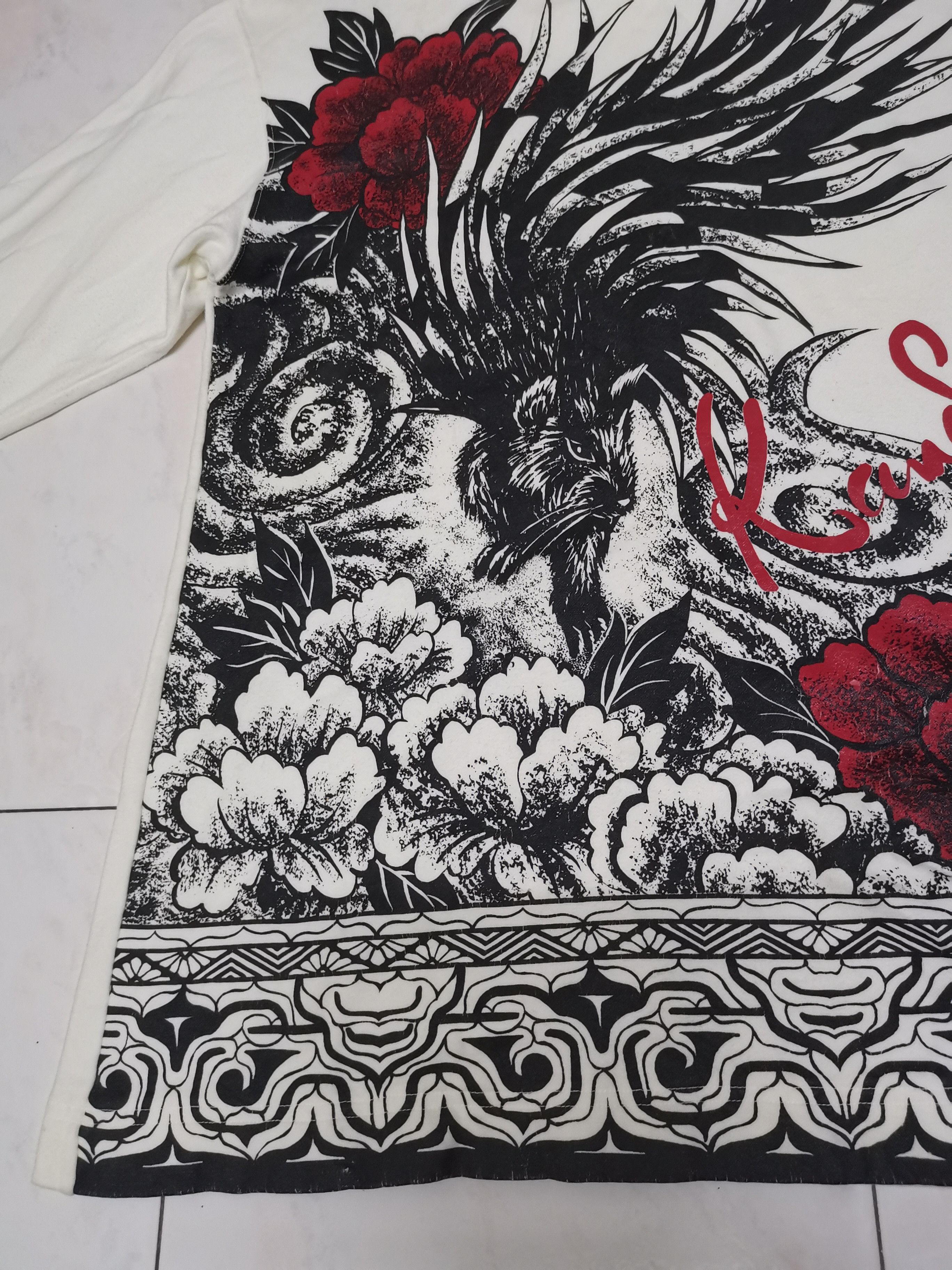 Japanese Brand × Kansai Yamamoto Vintage kansai yamamoto o2 flora turtle neck design Size US L / EU 52-54 / 3 - 5 Thumbnail