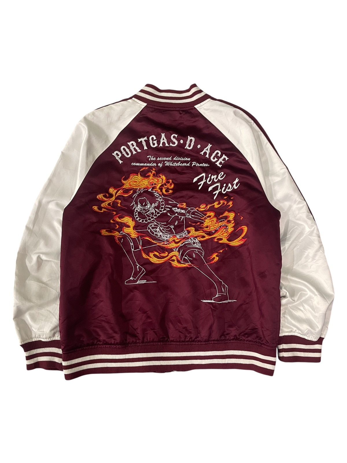 One Piece One Piece Souvenir Jacket Ace Embroidery Size US XL / EU 56 / 4 - 9 Thumbnail