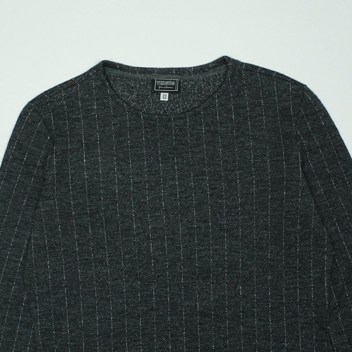 Versace *NoTariff Versus Versace Stripe Long Sleeve Size M / US 6-8 / IT 42-44 - 4 Thumbnail