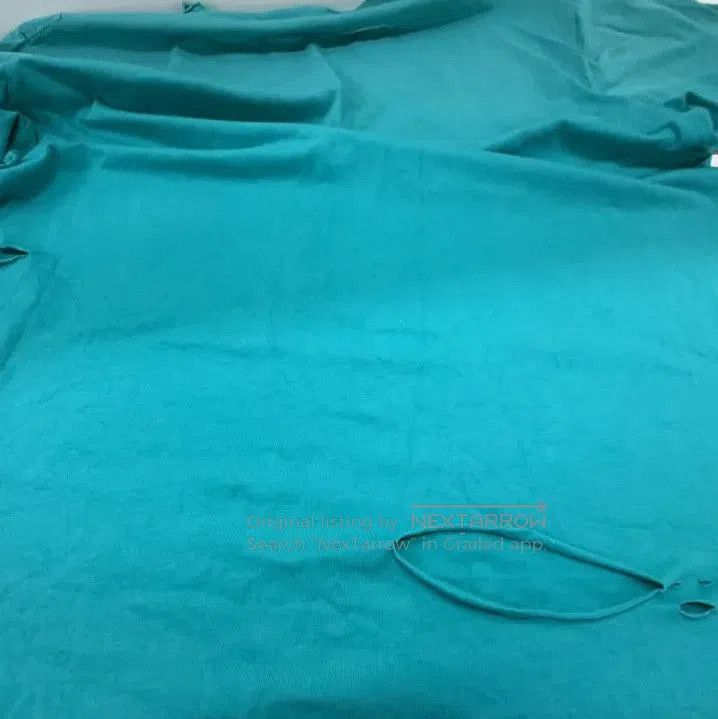 Balenciaga Balenciaga Distressed Round Neck Short Sleeve T. Size US XS / EU 42 / 0 - 9 Thumbnail
