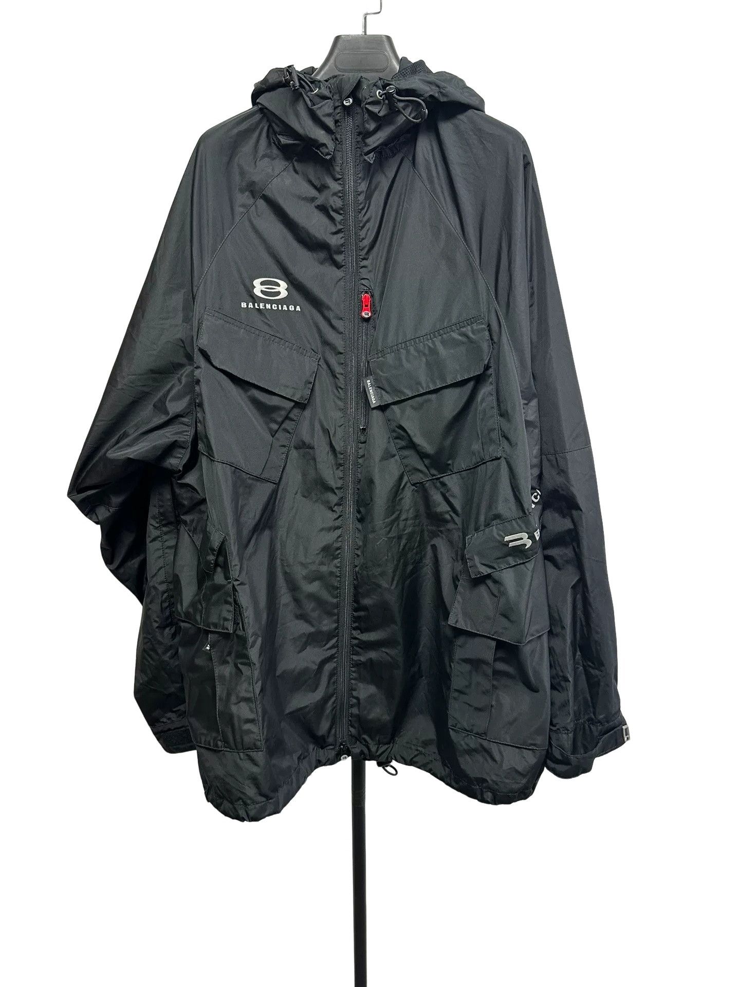 Balenciaga Balenciaga Unity Logo Hooded Parka Size 46 Size US S / EU 44-46 / 1 - 1 Thumbnail