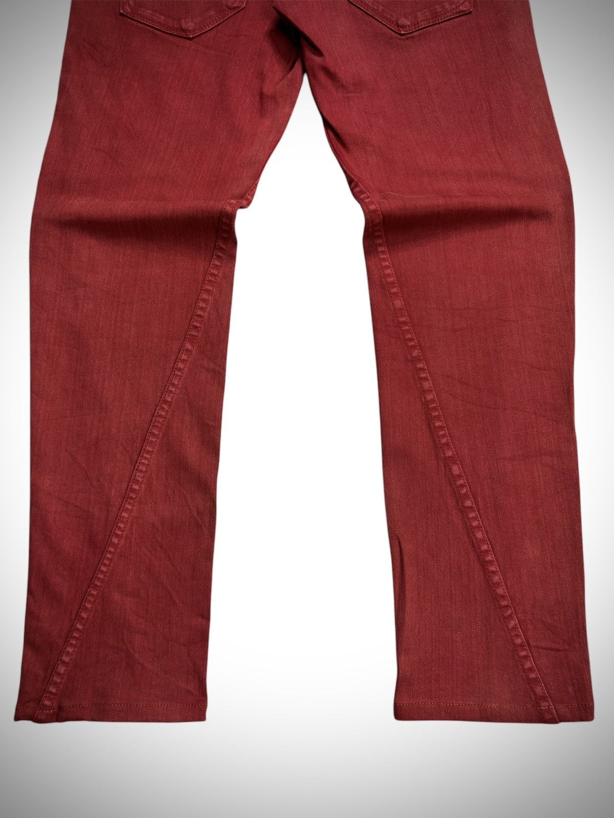 Tornado Mart 2000’s Tornado Mart - Flower Maroon Jeans Size US 30 / EU 46 - 3 Thumbnail