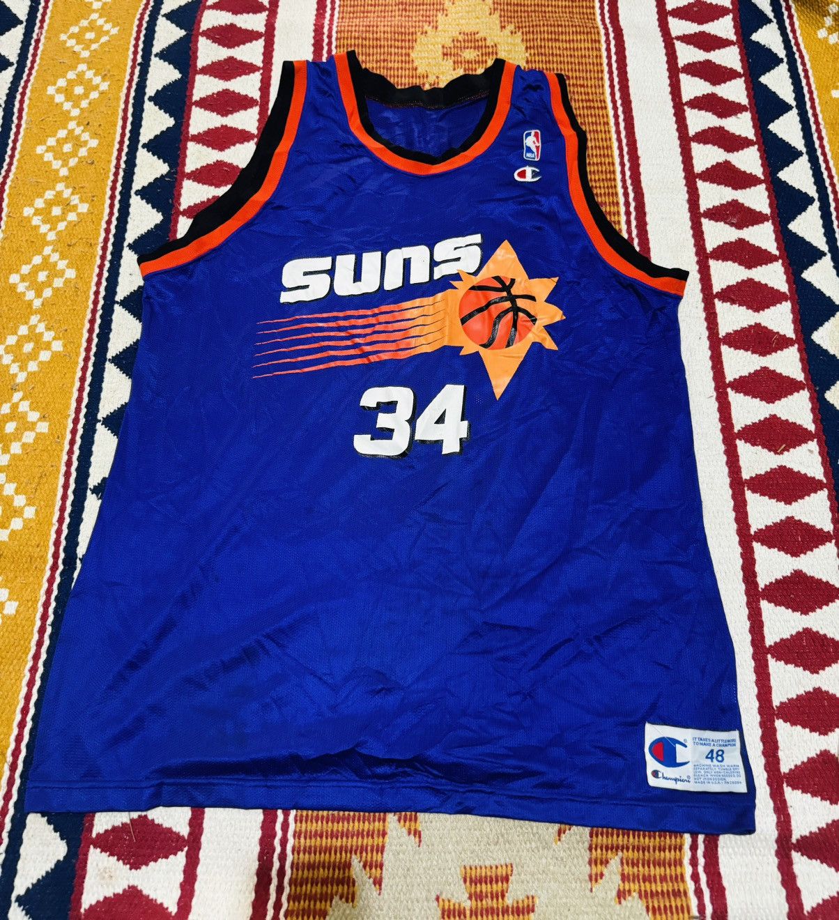 Champion × NBA × Vintage Jersi nba suns Size US XL / EU 56 / 4 - 2 Thumbnail