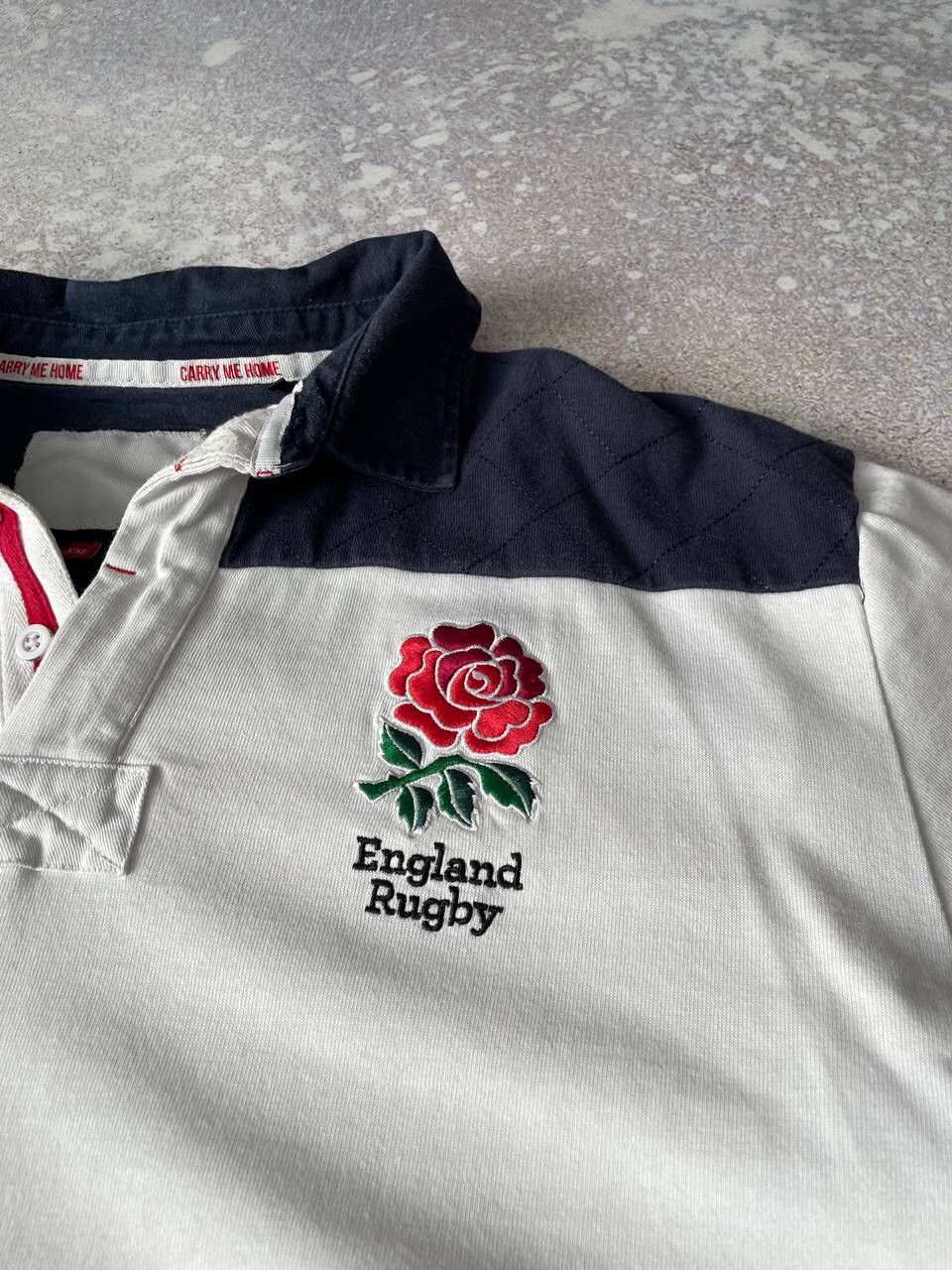 Vintage Vintage 90s England Rugby League Polo Big Logo Y2K Rare Size US L / EU 52-54 / 3 - 3 Thumbnail