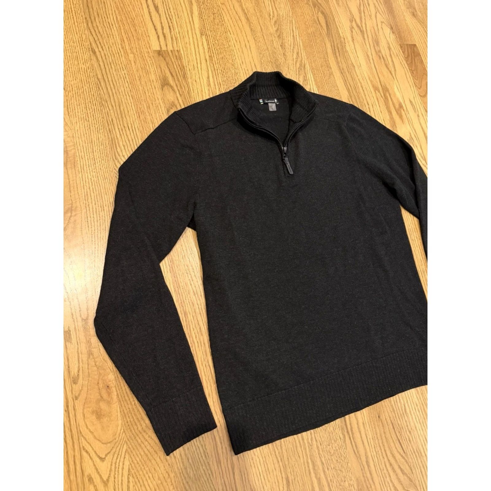 Smartwool SmartWool Wool Blend 1/4 Zip Pullover Sweater Men’s Size S Dark Grey Size US S / EU 44-46 / 1 - 3 Thumbnail