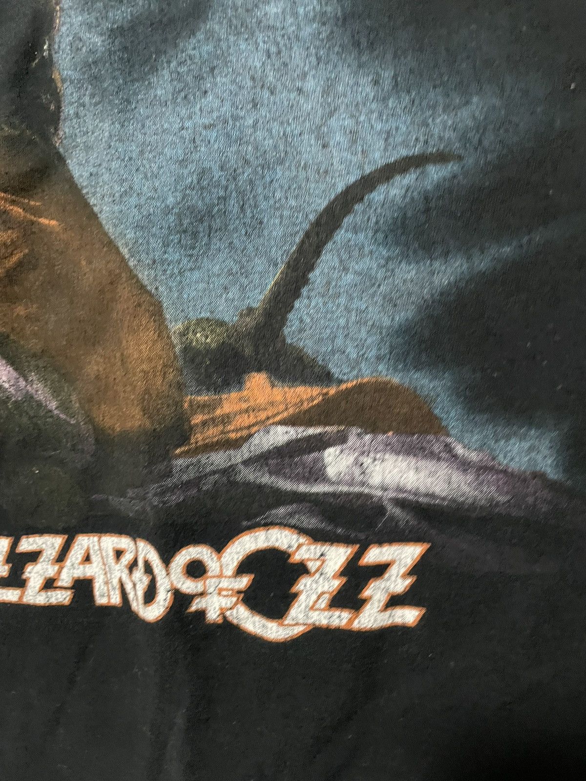 Band Tees Ozzy Osbourne Blizzard Of Ozz T-shirt Punk Rock Tee Size US M / EU 48-50 / 2 - 8 Thumbnail