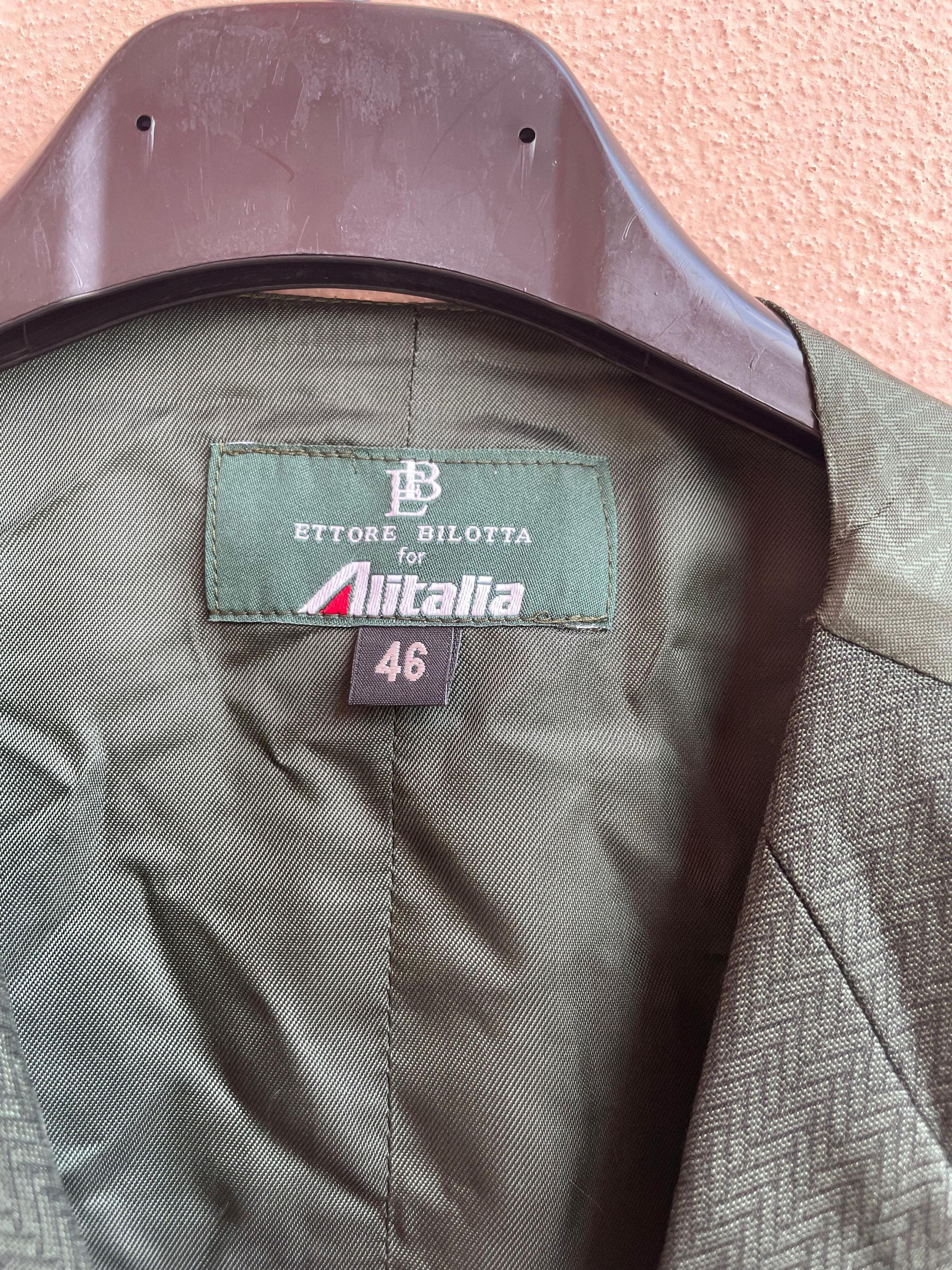 Other Alitalia Ettore Bilotta Gilet Official Steward 46 Size US S / EU 44-46 / 1 - 4 Thumbnail