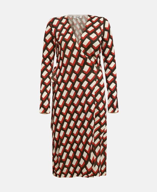 Diane von Furstenberg Wool dress Size XXS / US 00 / IT 34 - 1 Thumbnail