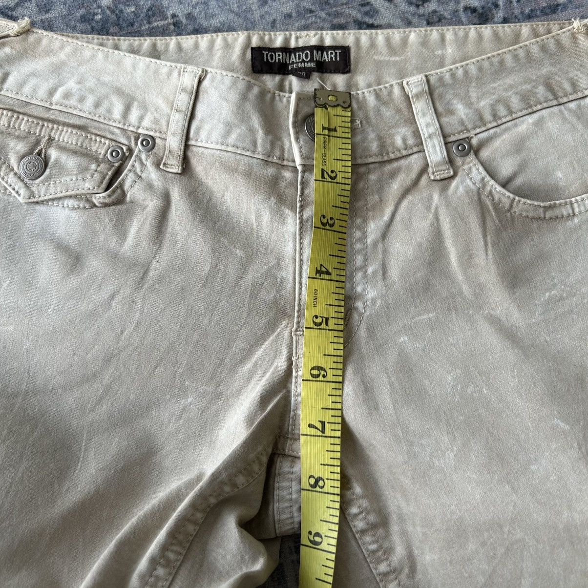 If Six Was Nine Tornado Mart Flared Plain Pants Size US 29 - 20 Thumbnail