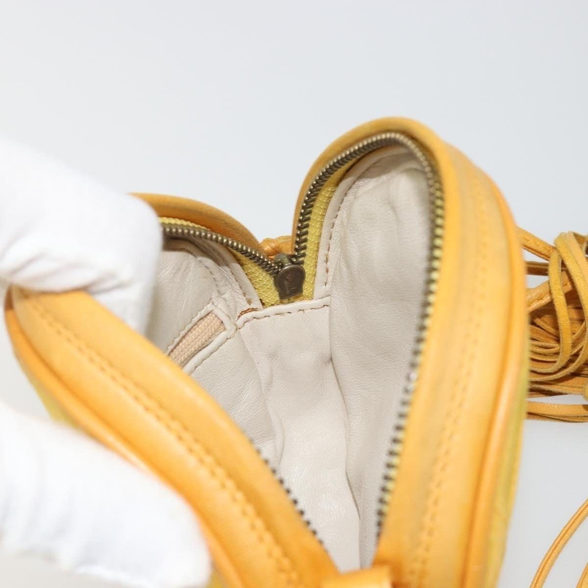 Chanel Chanel Matelasse Silk Shoulder Bag Yellow Size ONE SIZE - 5 Thumbnail