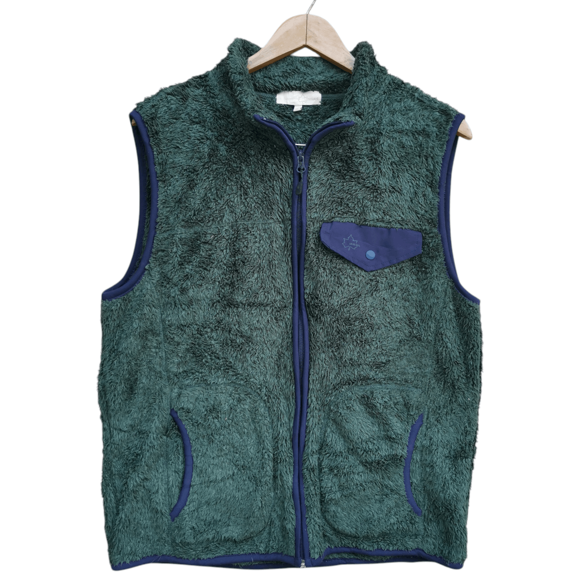 Japanese Brand × Vintage Logosday Vest Wool Size US L / EU 52-54 / 3 - 1 Thumbnail