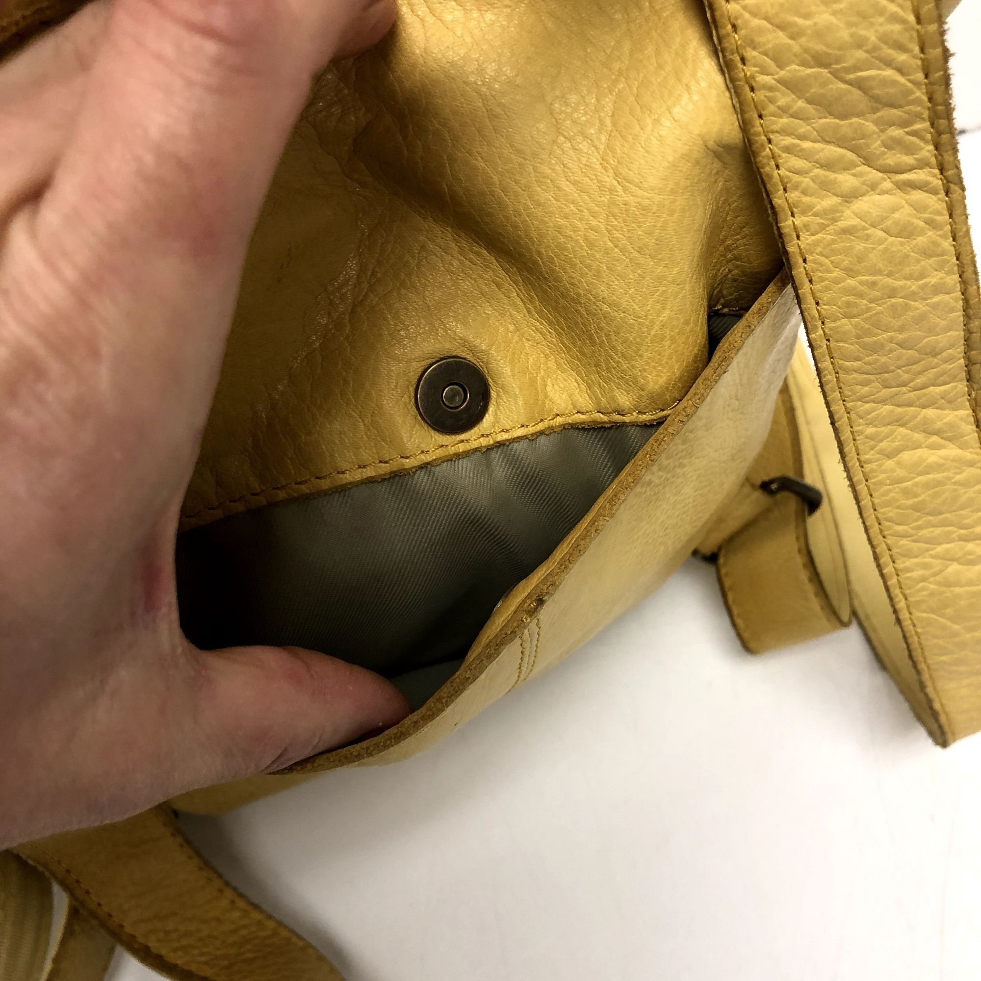 American Leather Co COGNAC LIBERTY Bag Soft Leather Backpack