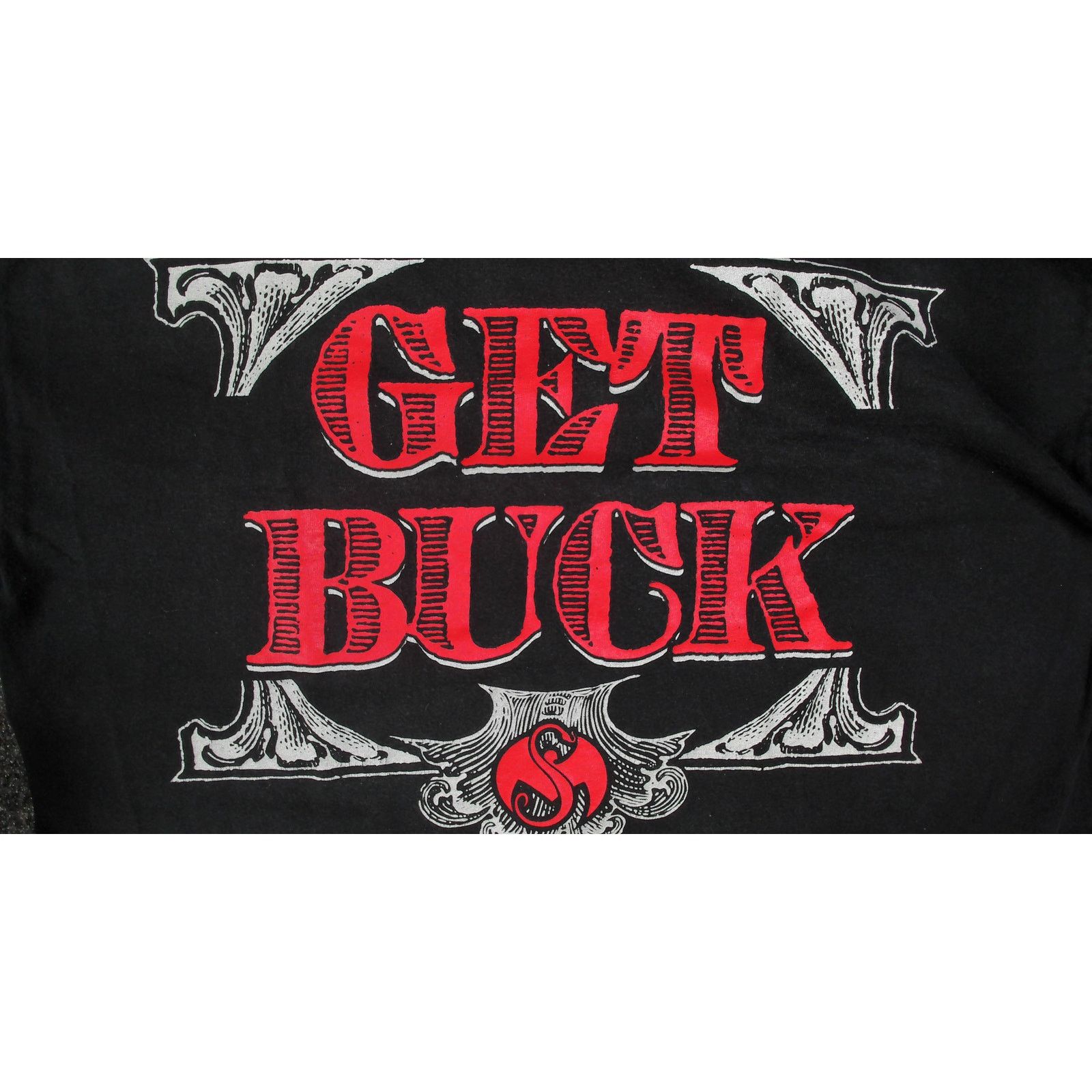 Other Strange Music 2012 Stevie Stone "Get Buck" Rap Tee Faded Size US L / EU 52-54 / 3 - 8 Thumbnail
