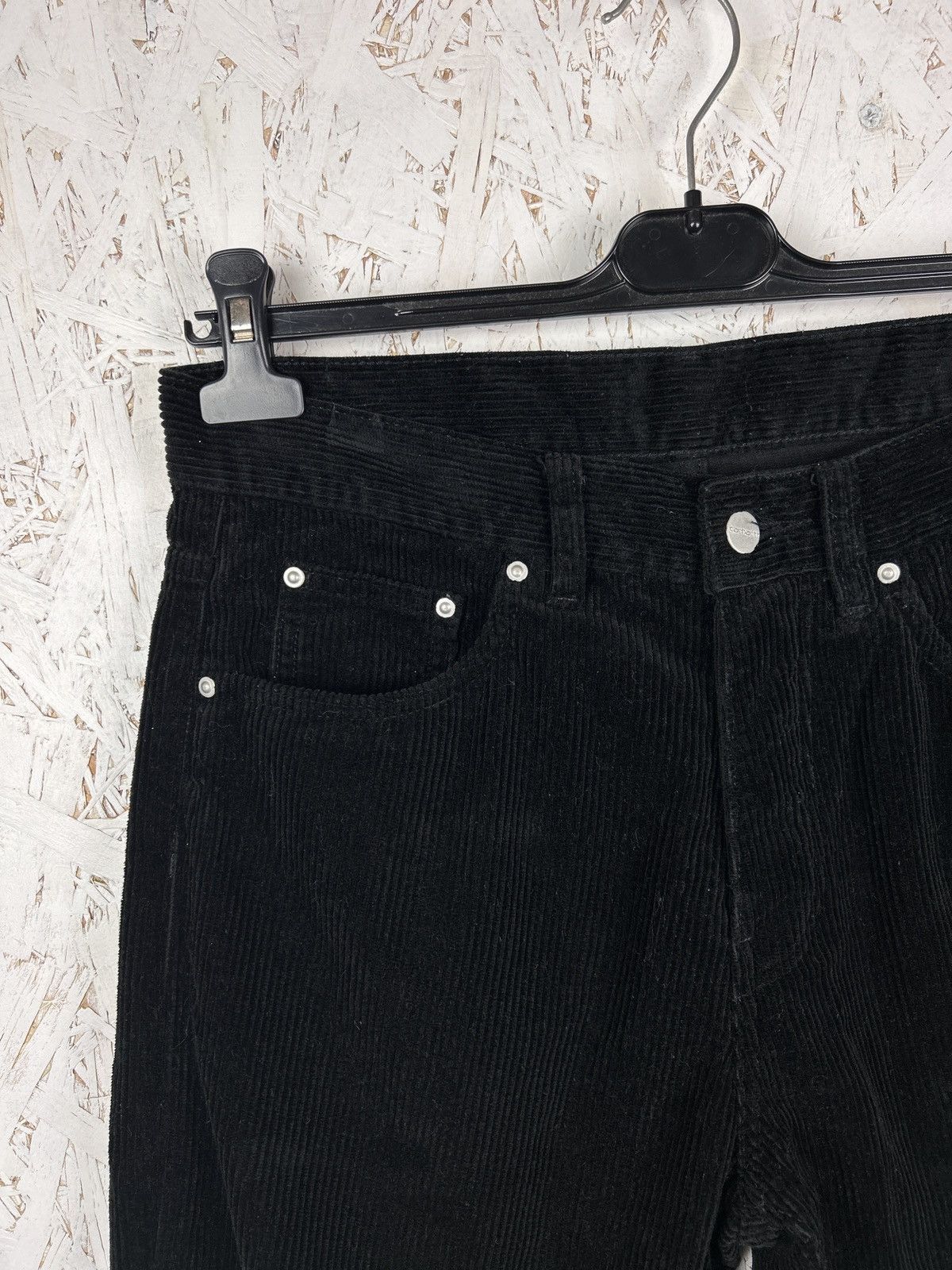 Carhartt Carhartt Newel Pant Corduroy Velvet Pants Size 30 Black Size US 30 / EU 46 - 4 Thumbnail