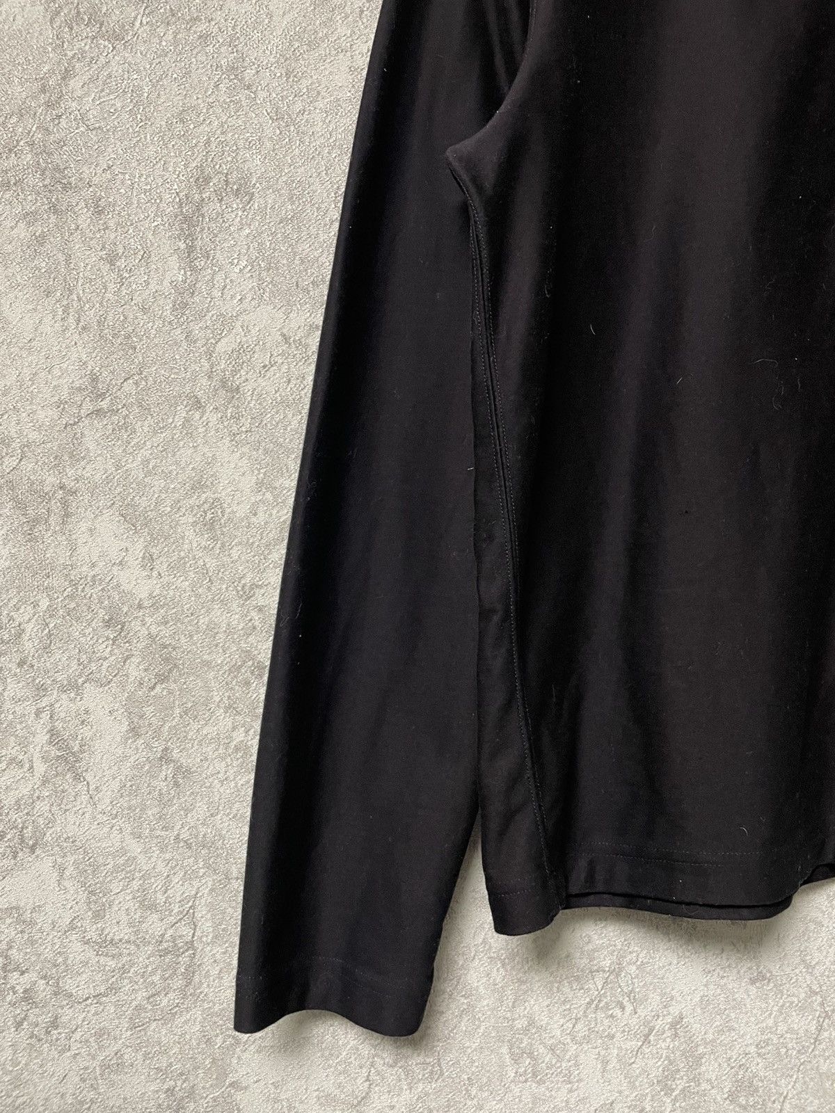 Arket Arket Black Basic Cotton Zip-Up Overshirt Jacket Size US M / EU 48-50 / 2 - 4 Thumbnail