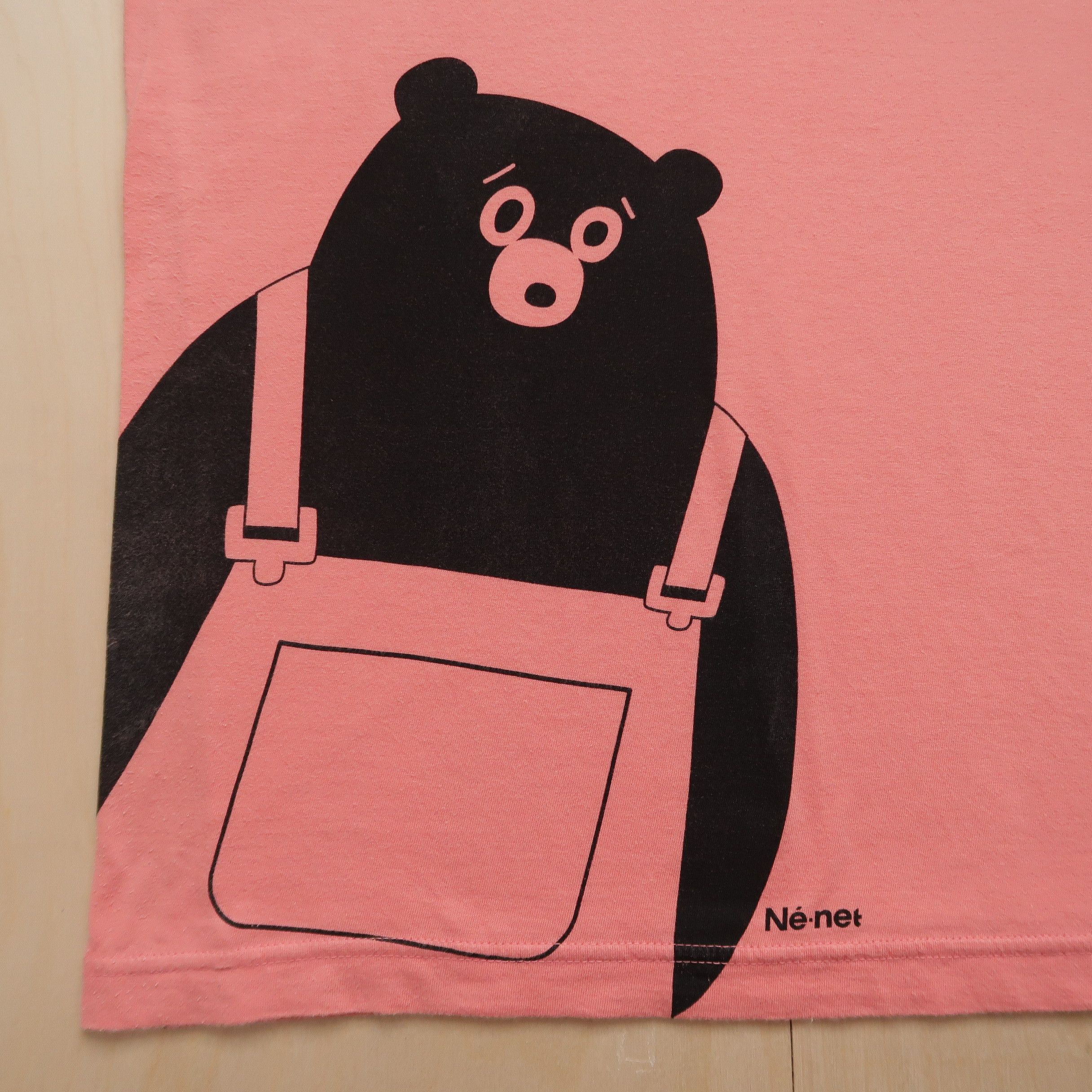 Vintage Ne-net Issey Miyake Cat Bear Art T-Shirt