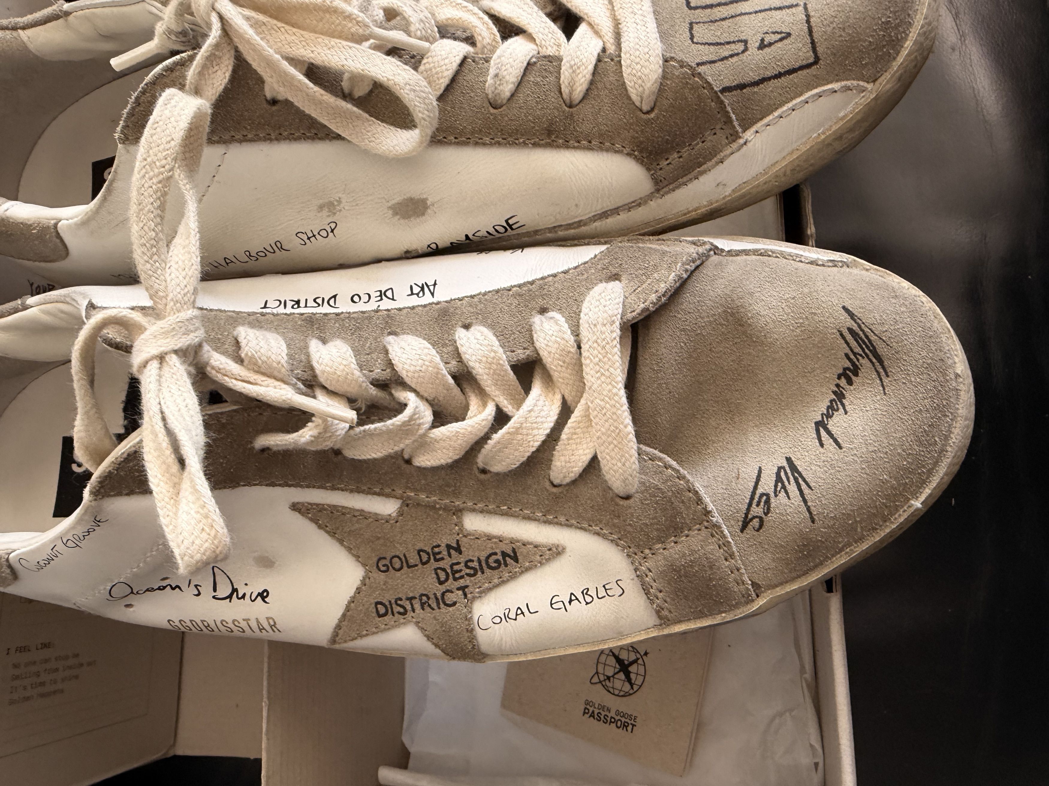Golden Goose GOLDEN GOOSE SUPER STAR MIAMI JOURNEY Limited Edition Size US 10 / EU 43 - 5 Thumbnail