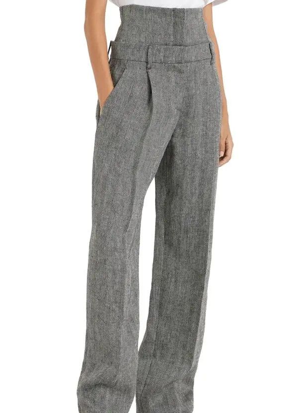 Brunello Cucinelli o1la1rc1a0325 Pants in Grey Size 27" / US 4 / IT 40 - 1 Thumbnail