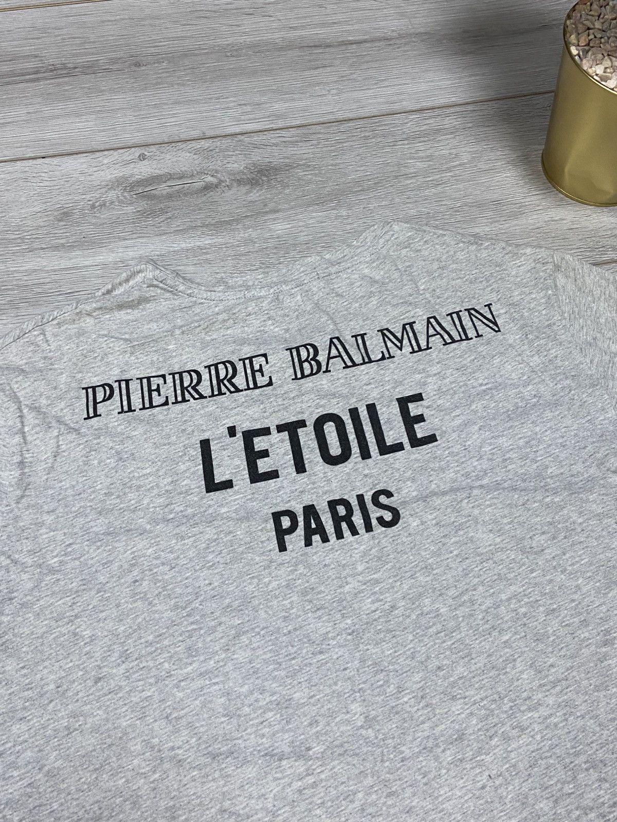 Balmain Pierre Balmain Etoile big star vintage t-shirt Size US M / EU 48-50 / 2 - 7 Thumbnail