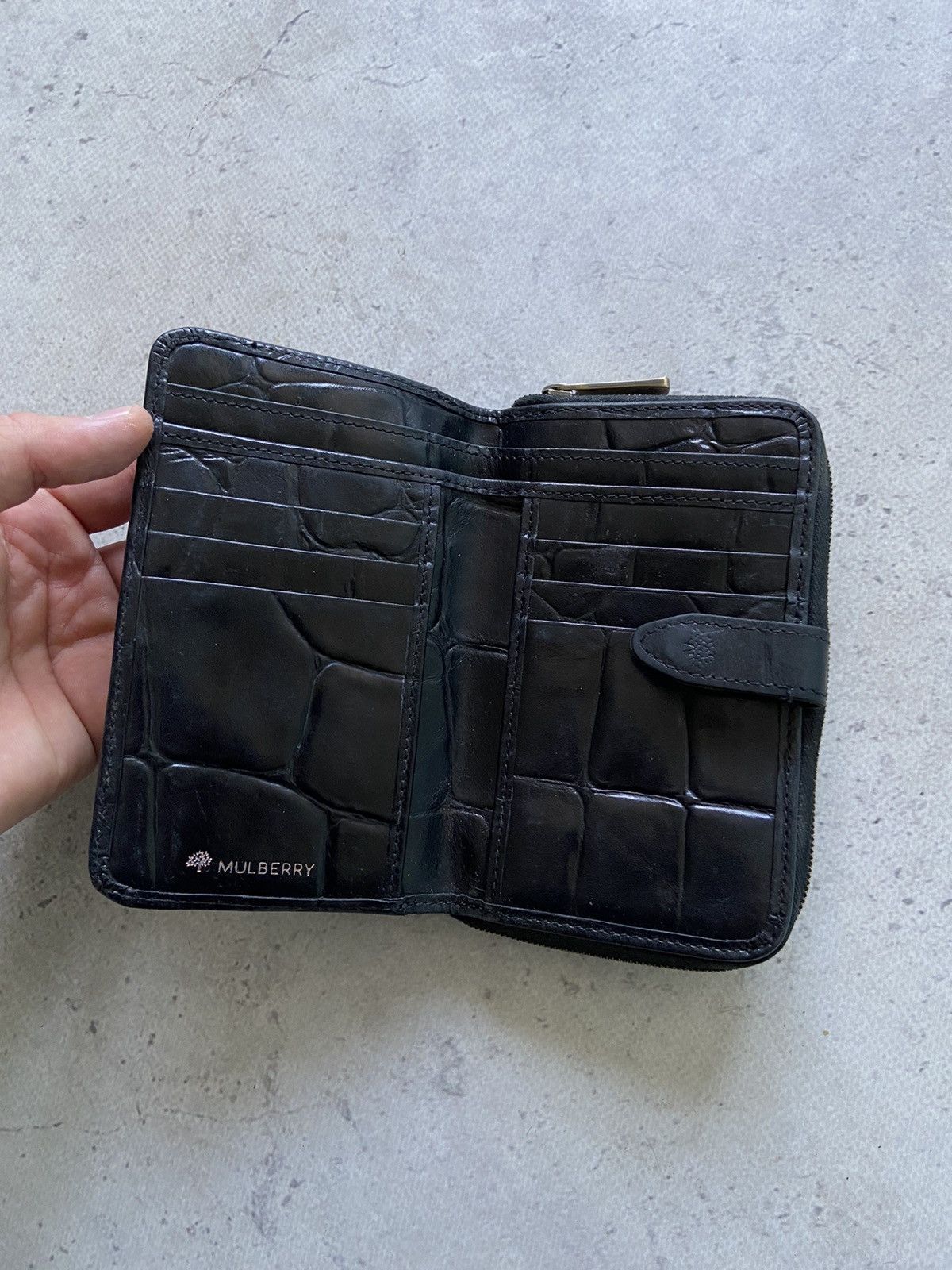 Mulberry Mulberry crocodile leather wallet Size ONE SIZE - 5 Thumbnail