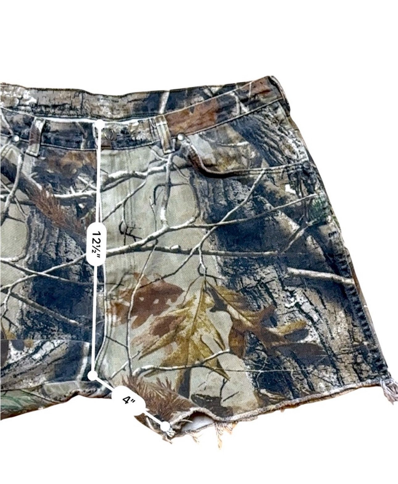 Wrangler Wrangler Pro Gear 38” Camo Realtree Hunting Cut Off Shorts Size US 38 / EU 54 - 8 Thumbnail