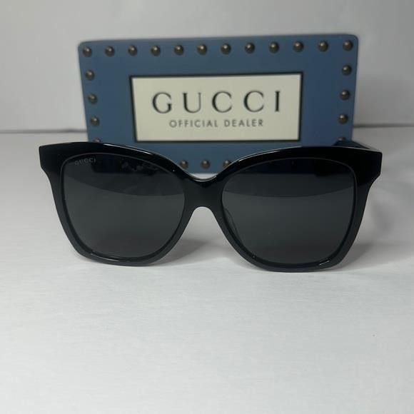 Gucci GUCCI Grey Gradient Butterfly Ladies Sunglasses GG0459S 001 Size ONE SIZE - 8 Thumbnail
