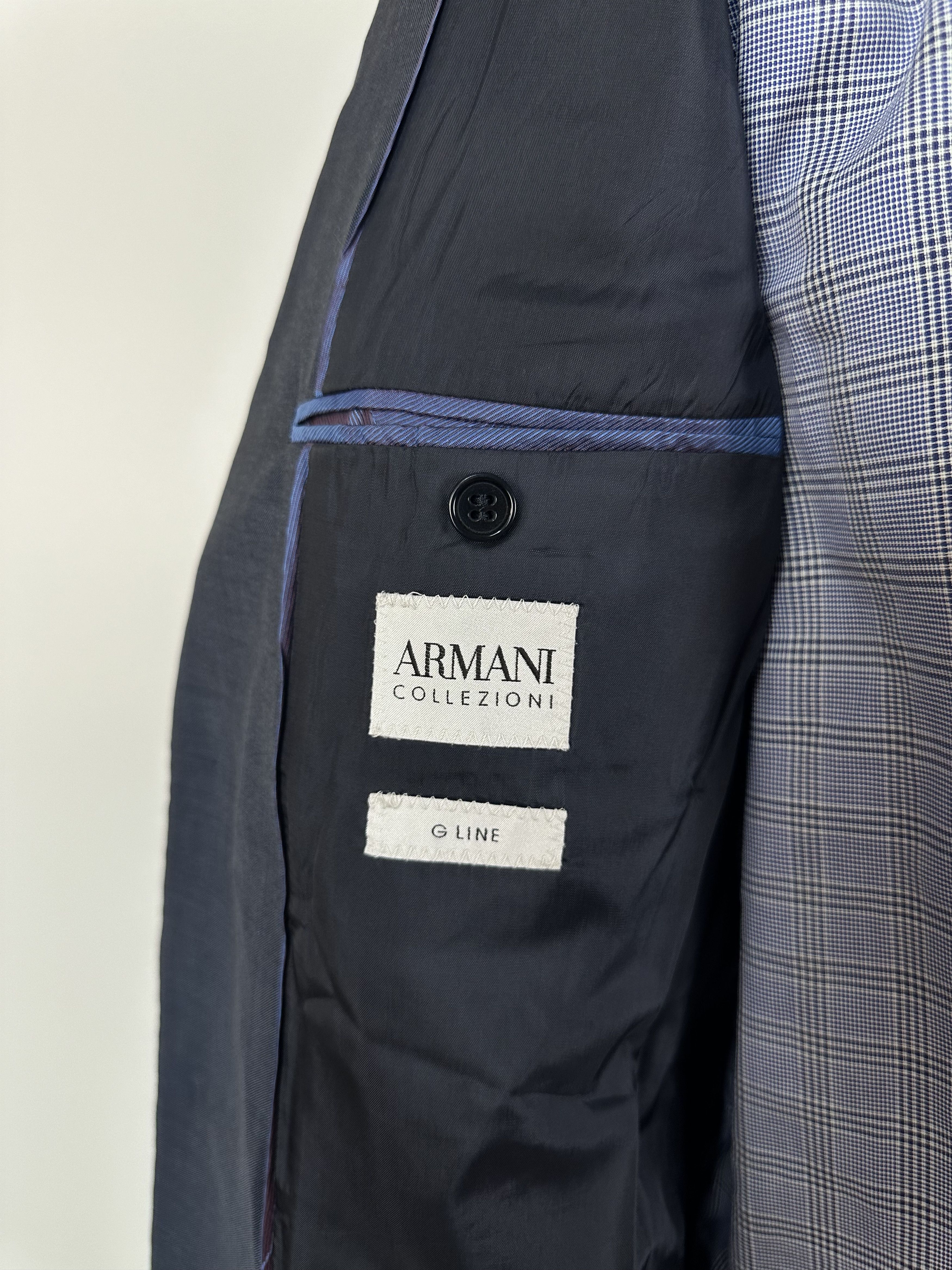 Armani Collezioni Armani Collezioni Sport Coat Blazer Jacket Wool R G Line Size 48R - 8 Thumbnail