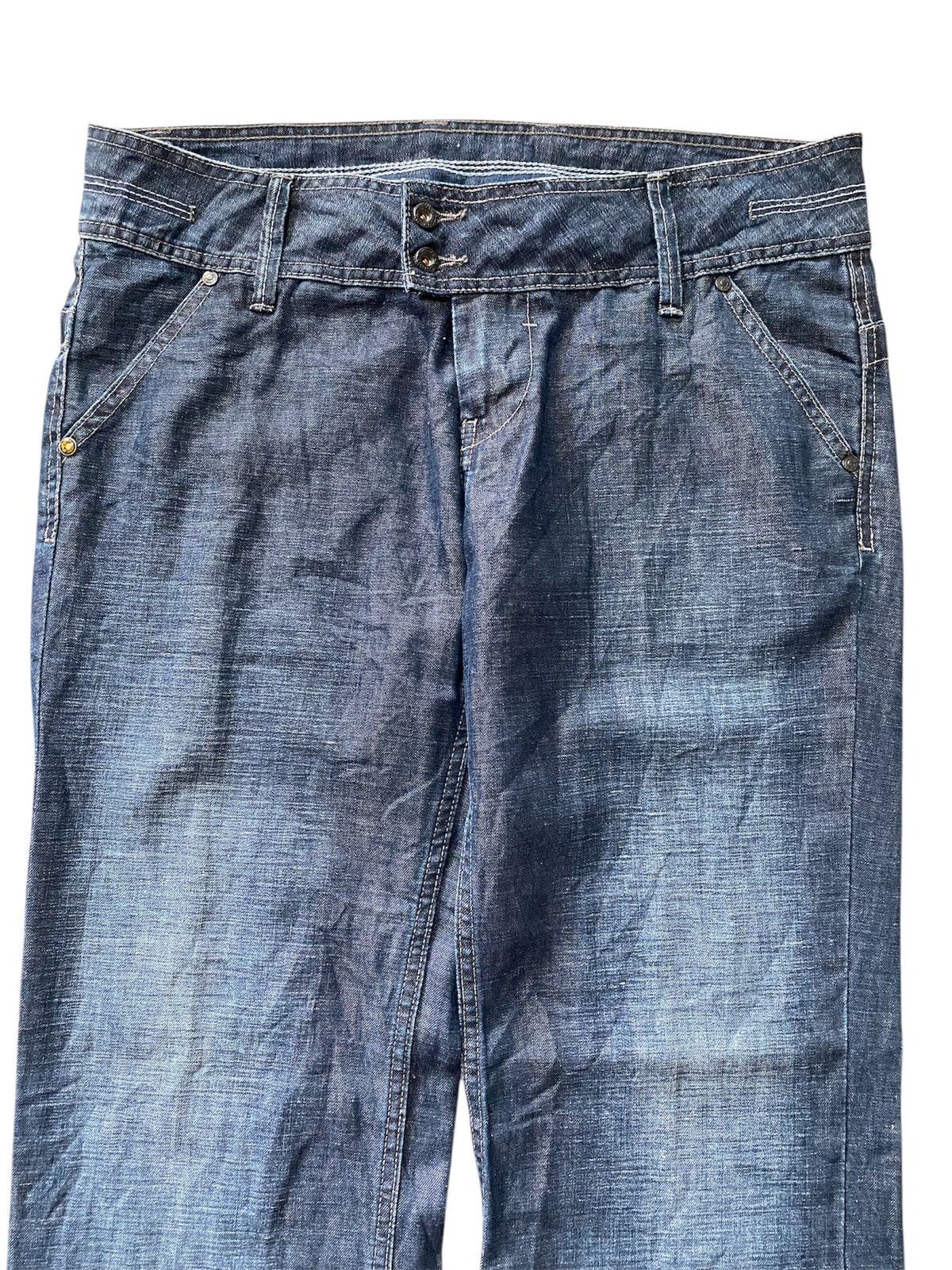 Pepe Jeans × Vintage 🔥Baggy🔥Pepe Jeans London B23 Slouch Ladies Wide Leg Size 34" / US 12 / IT 48 - 8 Thumbnail