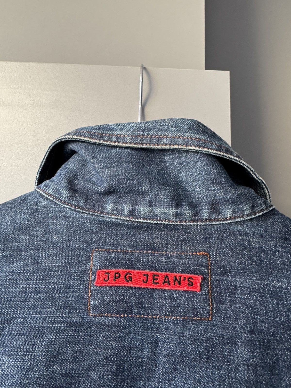 Jean Paul Gaultier Vintage 90’s JPG Gaultier Jean’s Donna Denim Jacket Size L / US 10 / IT 46 - 10 Thumbnail