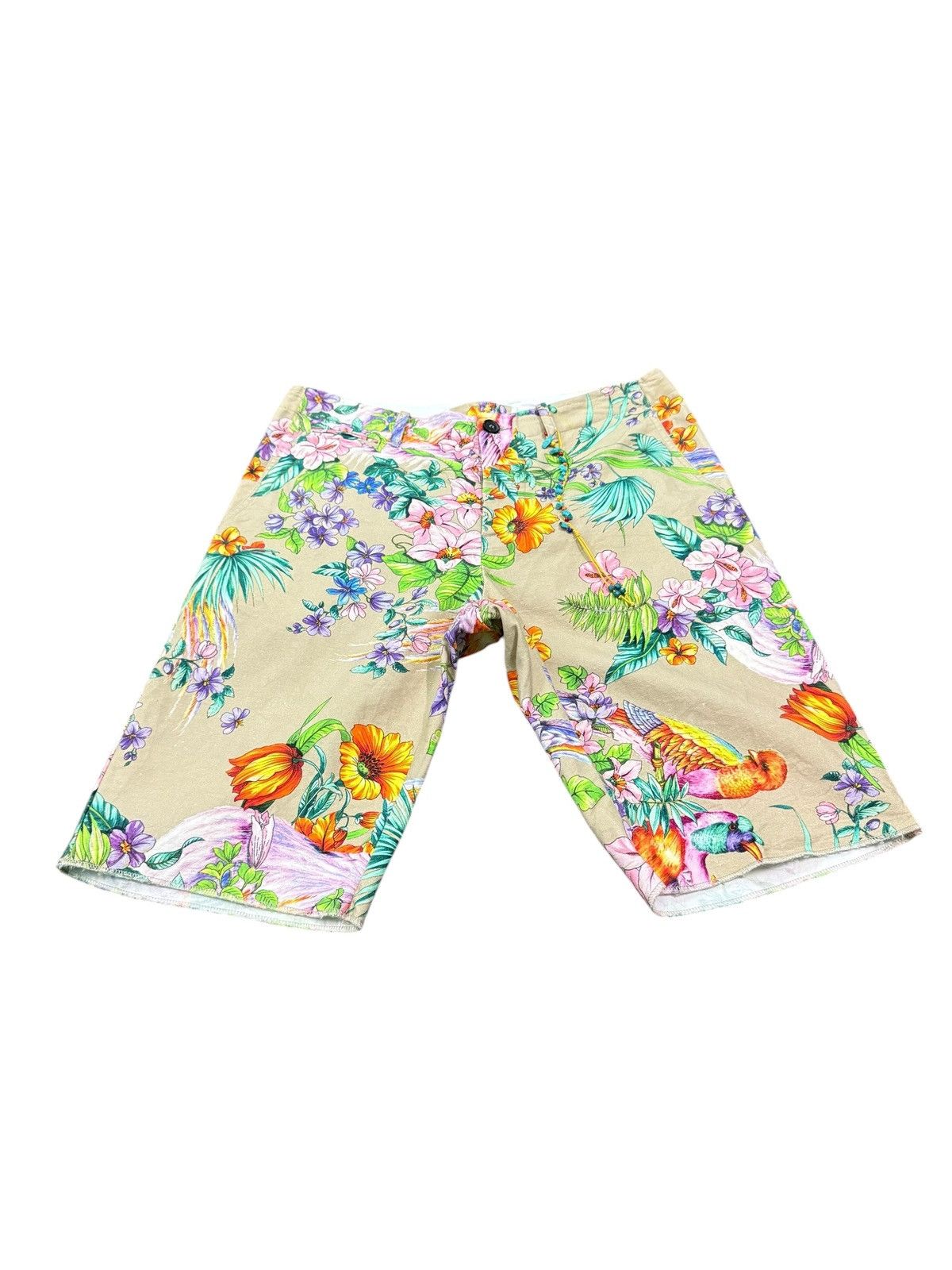 Handmade THE EDITOR FLORAL SHORT PANT Size US 31 - 3 Thumbnail