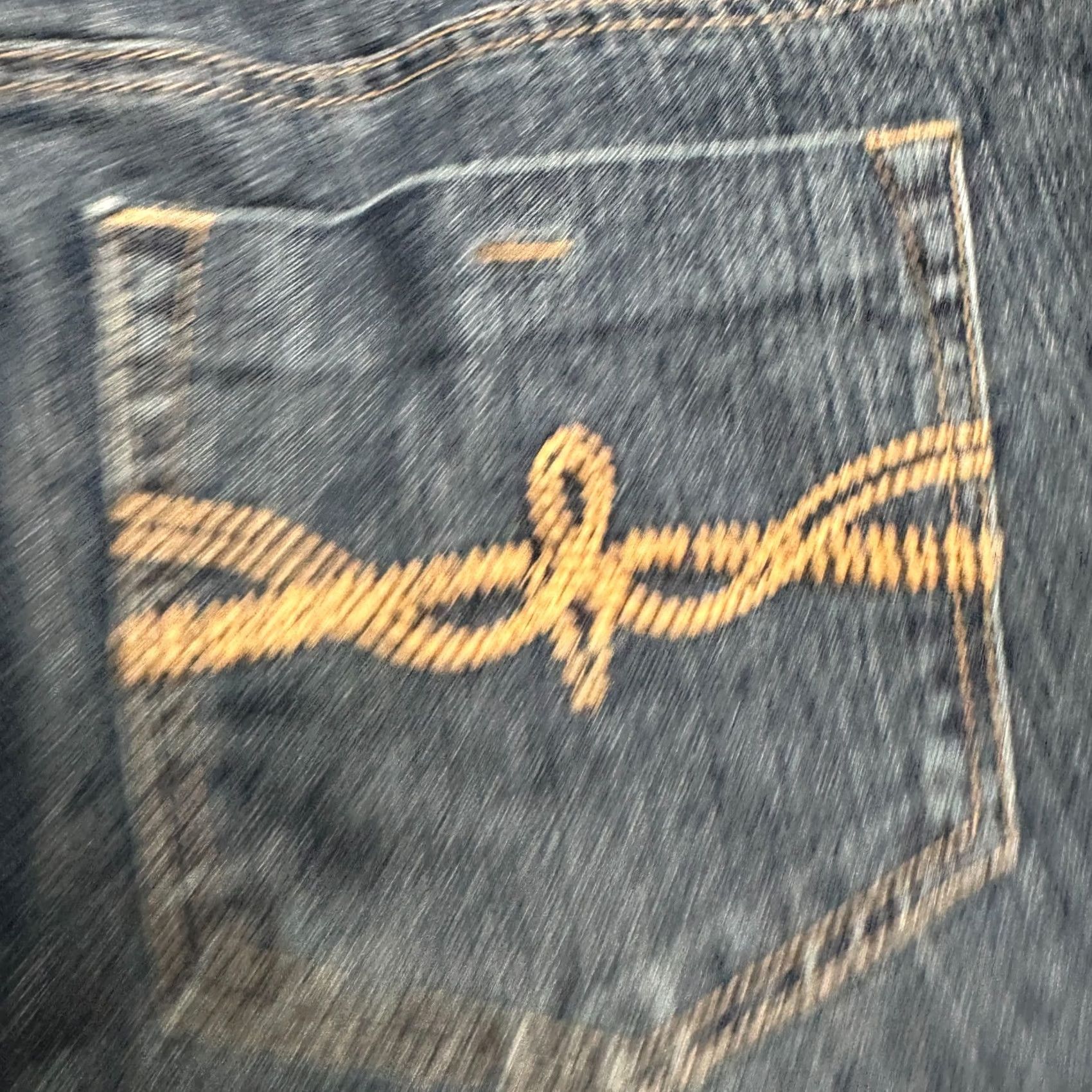 Denime 7 Flavour By Bubblegum Jeans Straight Womens 16 Denim Dark Wash 34x32 Vintage No Size 38" / US 16 / IT 52 - 5 Thumbnail