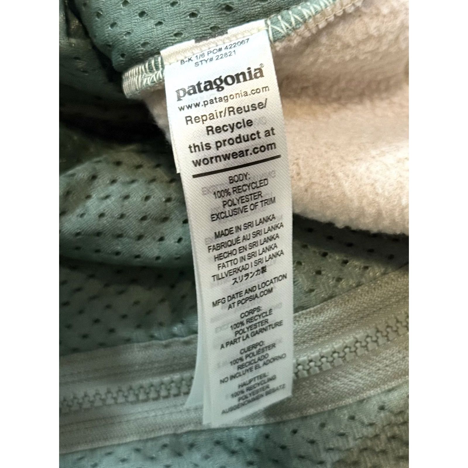 Patagonia Patagonia Vest XXL Fleece Zip Pocket Retro-X Beig e Men’s Regular 2XL Vintage? Size US XXL / EU 58 / 5 - 7 Thumbnail