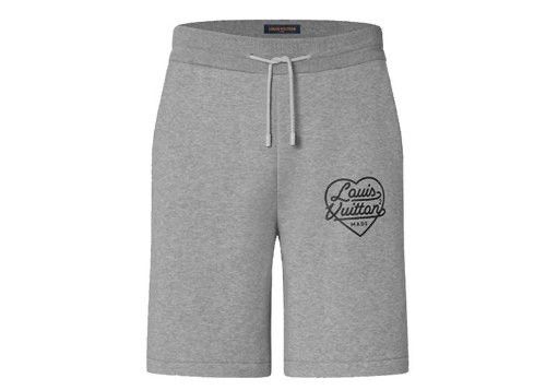 image of Louis Vuitton Nigo Shorts in Grey, Men's (Size 36)