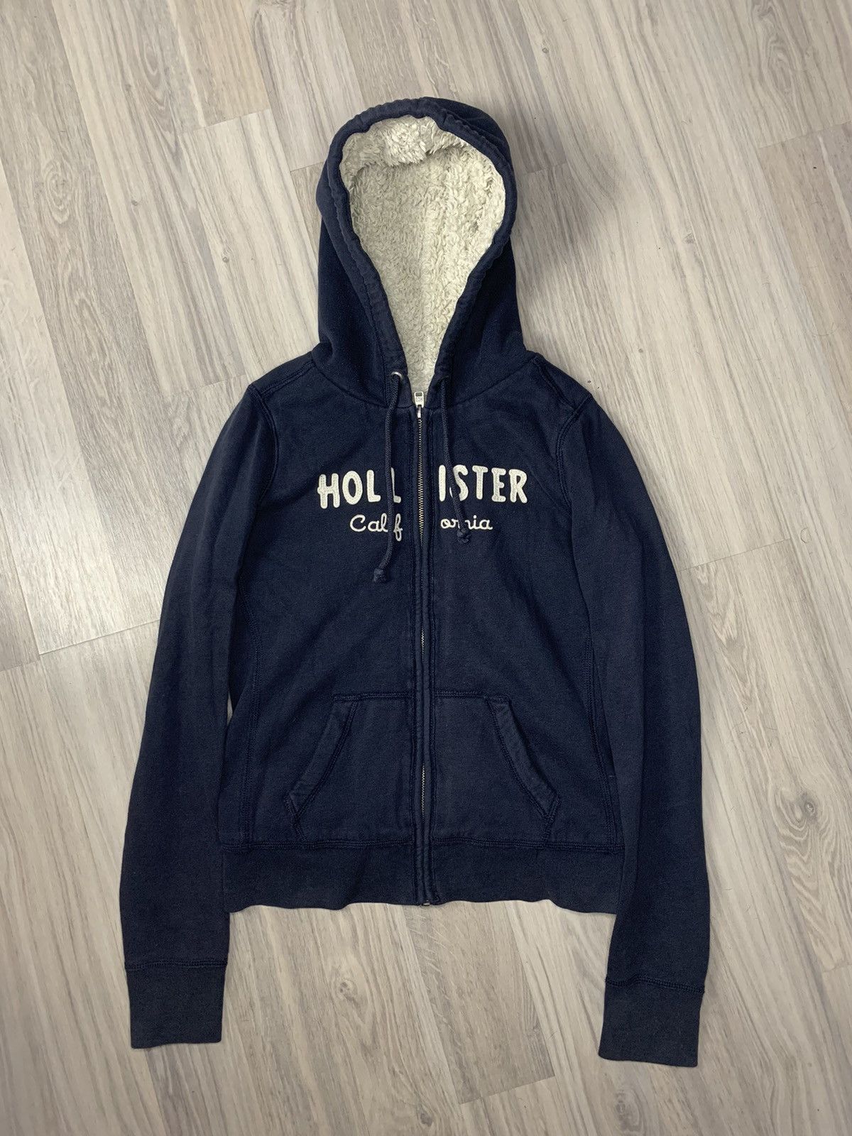 Japanese Brand Hollister Faux Fur Hoodie ifsixwasnine LGB goa styled Size US M / EU 48-50 / 2 - 3 Thumbnail