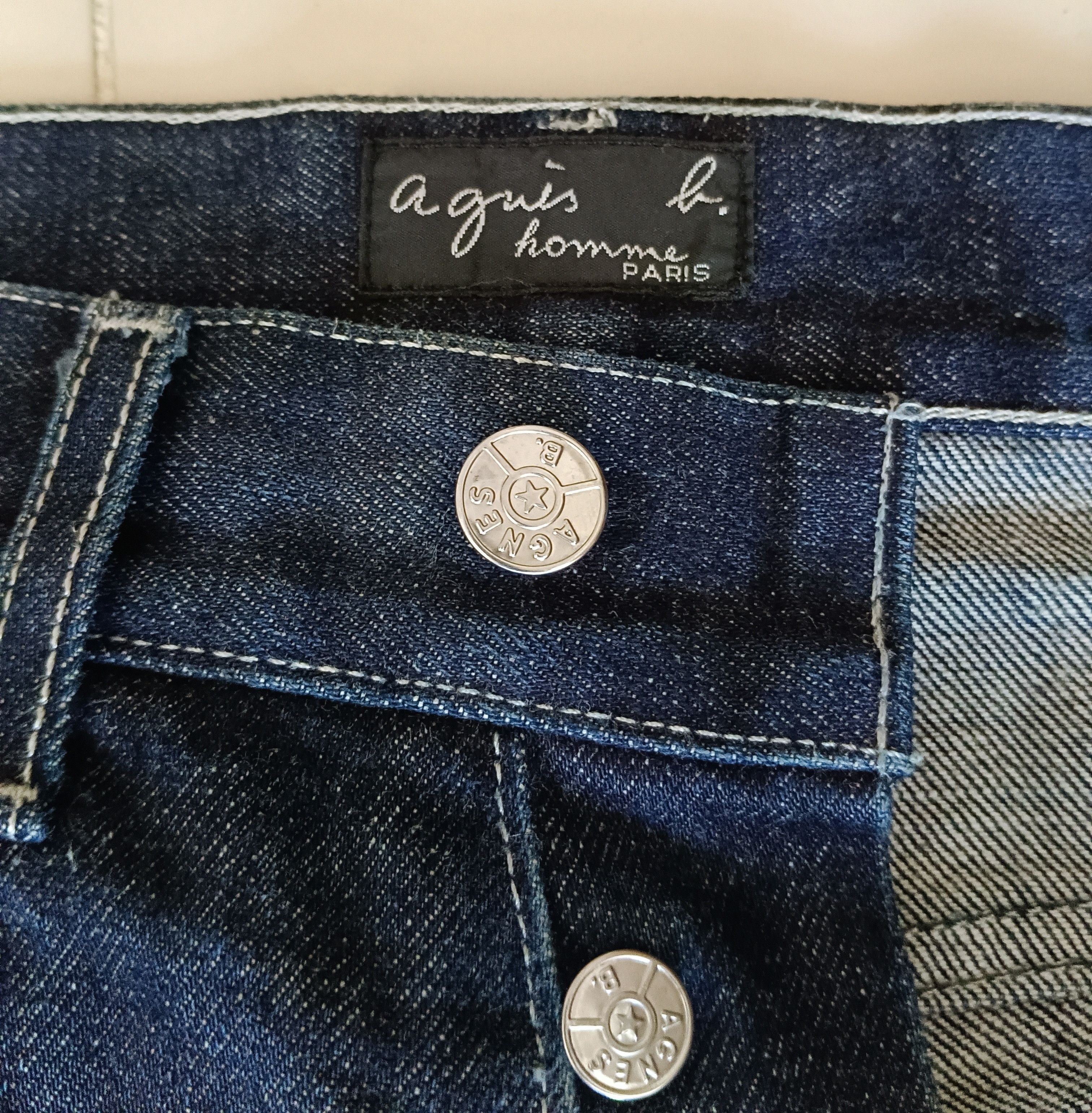 If Six Was Nine × agnes b. Flare Agnes B Distressed Jeans Size US 28 / EU 44 - 10 Thumbnail