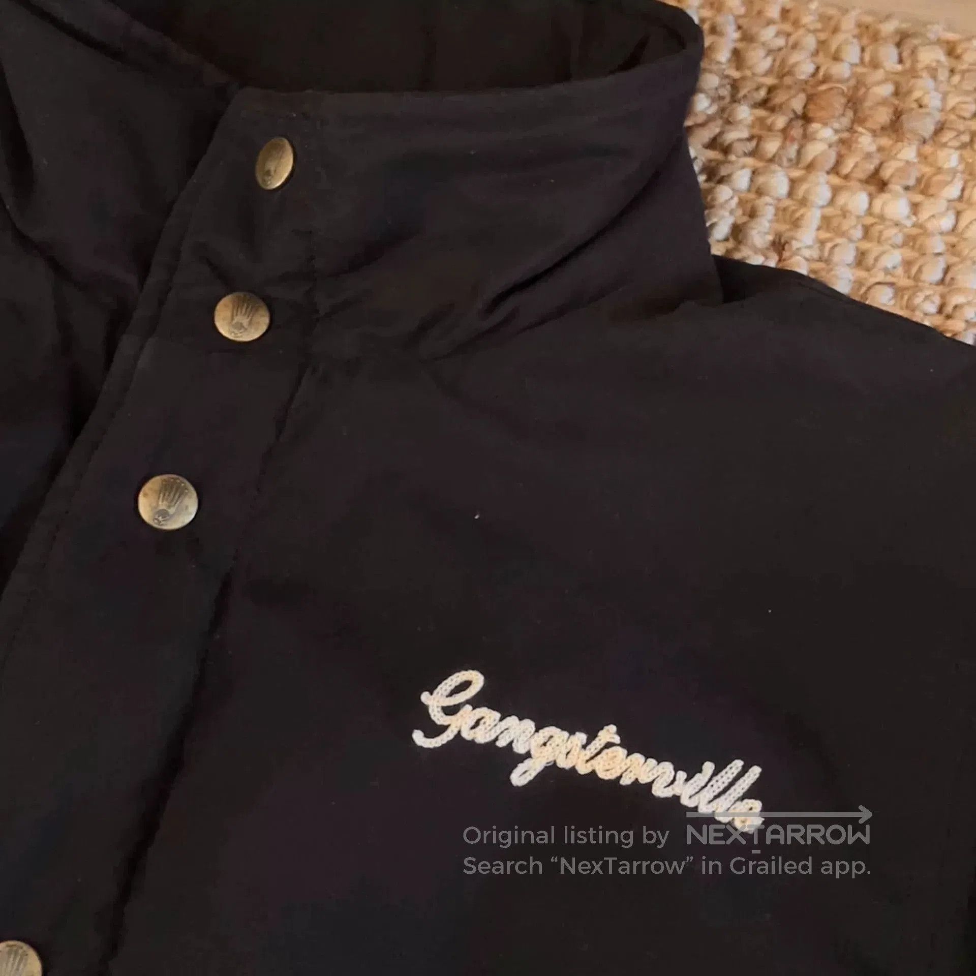 Vintage Gangsterville Coach Jacket in Black. Size US M / EU 48-50 / 2 - 3 Thumbnail