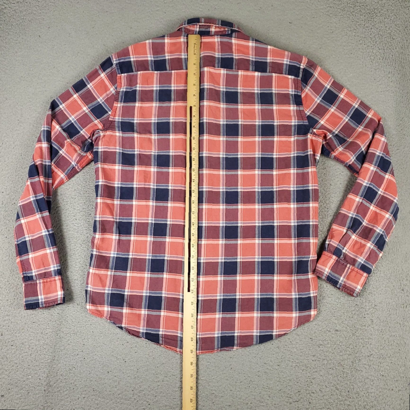Ralph Lauren Denim & Supply Ralph Lauren Shirt Mens Medium Red Blue Plaid Button Up Long Sleeve Size US M / EU 48-50 / 2 - 4 Thumbnail